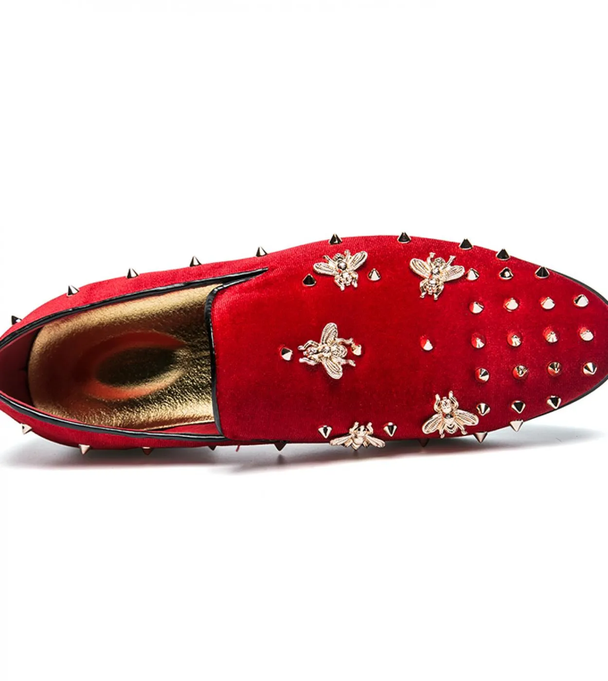 Scarpe casual da uomo fatte a mano in pelle nubuck personalizzate Slip On Scarpe da sposa Mocassini da uomo di moda di lusso Plu