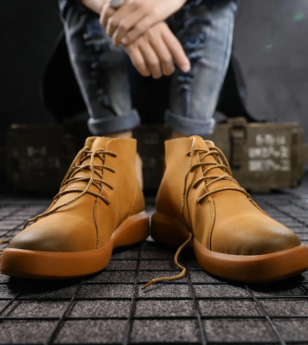 Scarpe casual da uomo in pelle Taglia grande 38 47 Appartamenti da uomo di moda Mocassini da passeggio per il tempo libero Tide