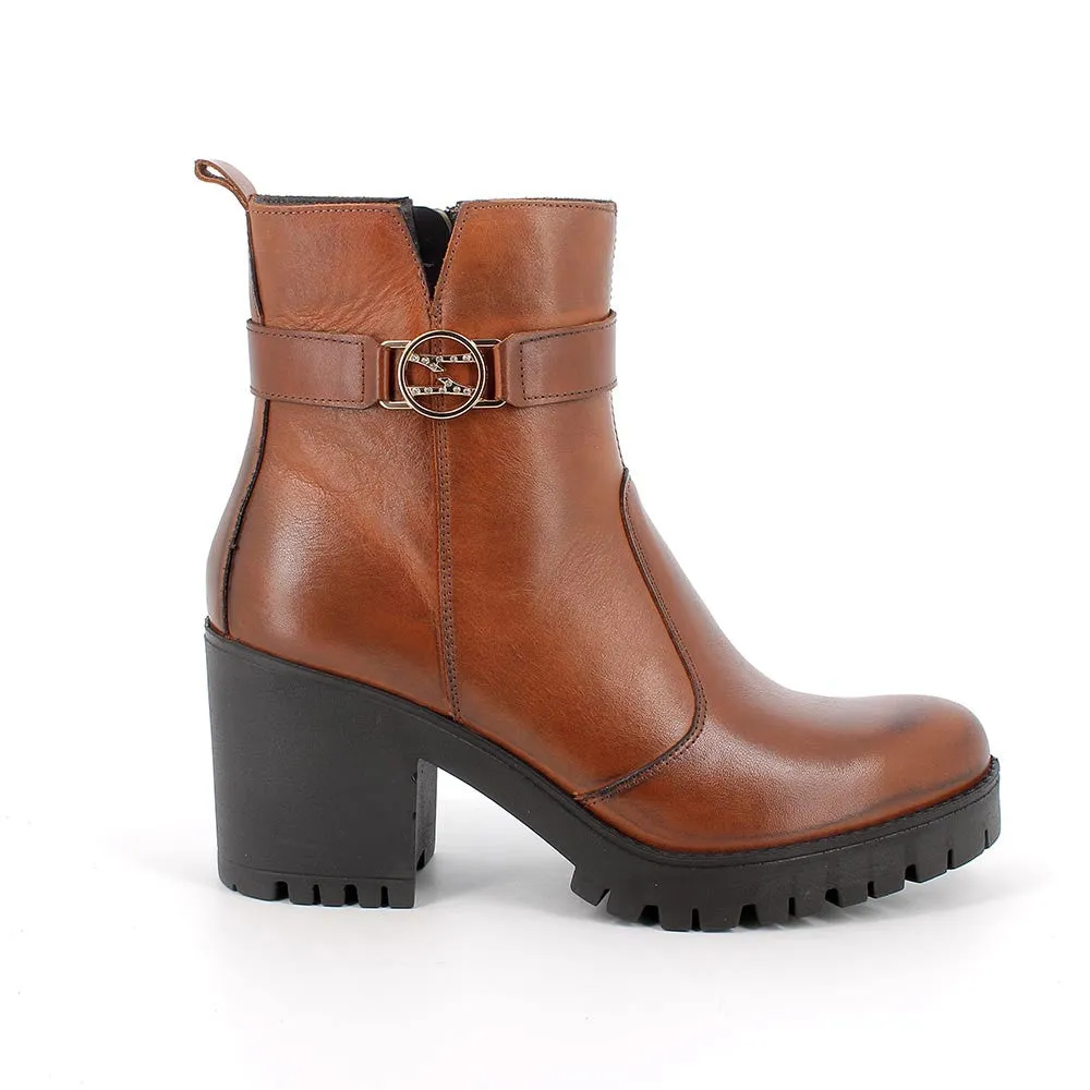 Scarpe da Donna - IGI&CO Art. 4665622 stivaletti cognac classiche