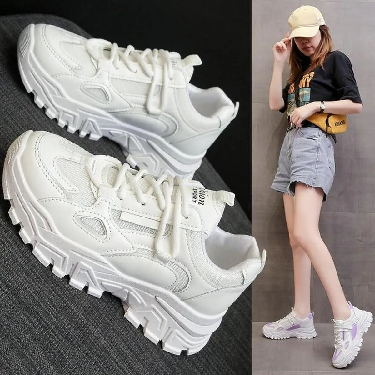Scarpe da donna Scarpe da donna Sneakers Scarpe vulcanizzate da donna Scarpe da donna Traspiranti