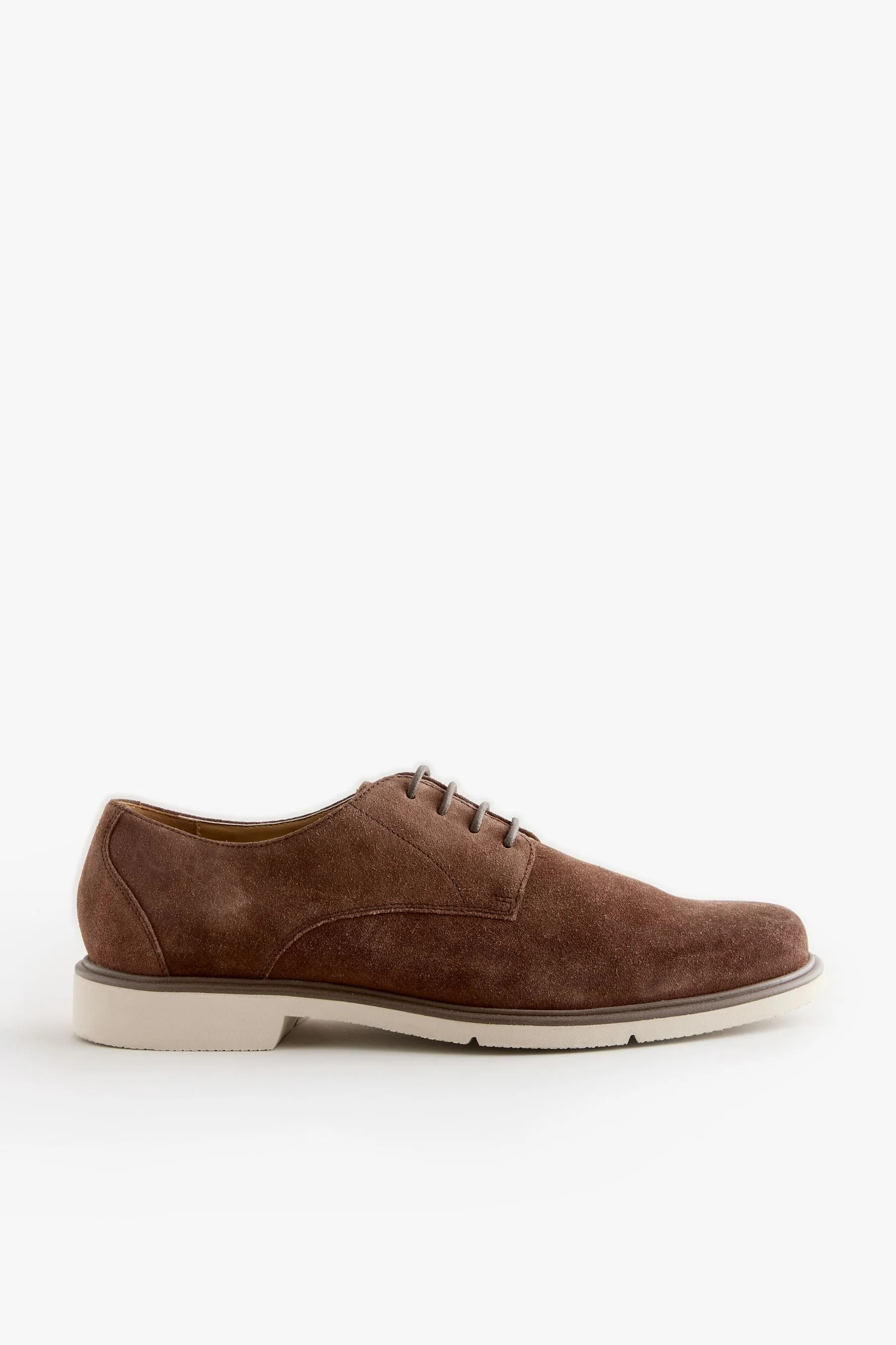 Scarpe derby in camoscio    