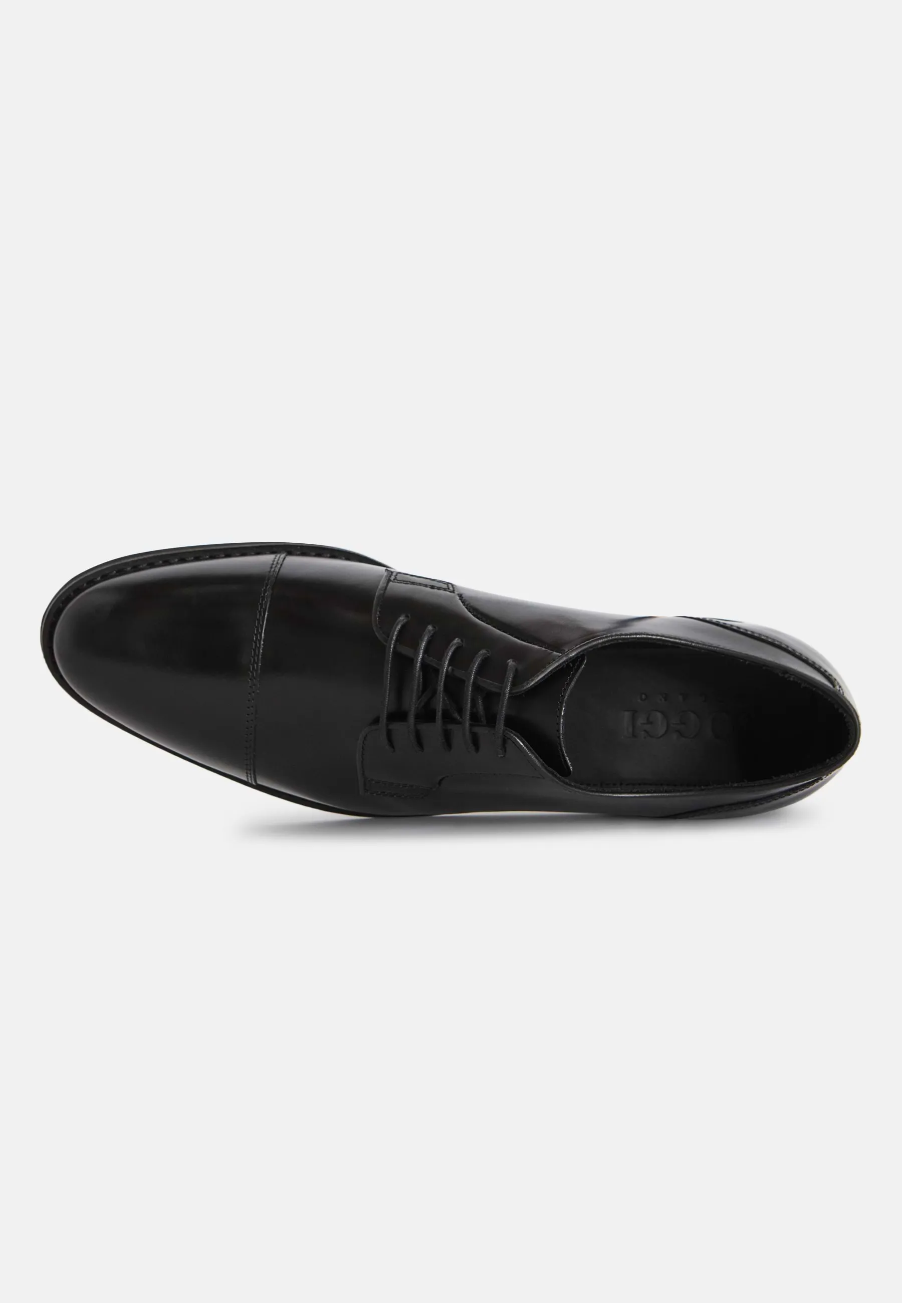 Scarpe Derby In Pelle