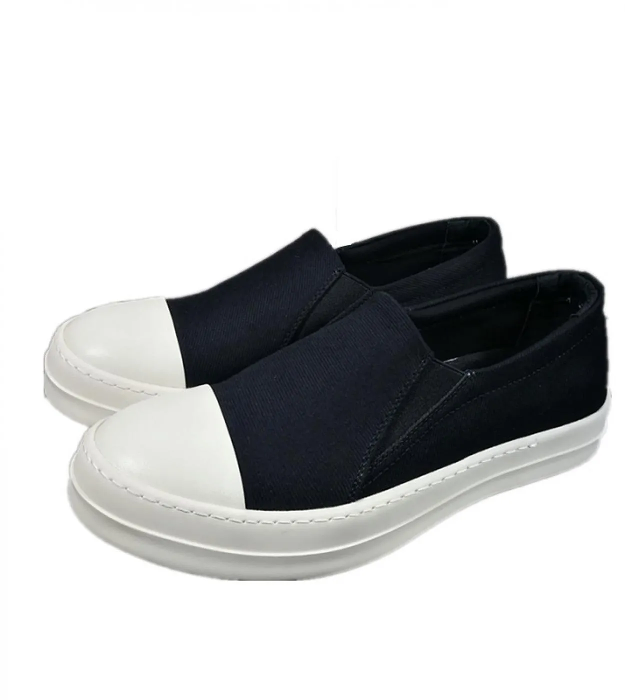 Scarpe di tela da uomo con suola spessa Stivali con plateau Taglie forti Mocassini da uomo in vera pelle Scarpe casual non in pe