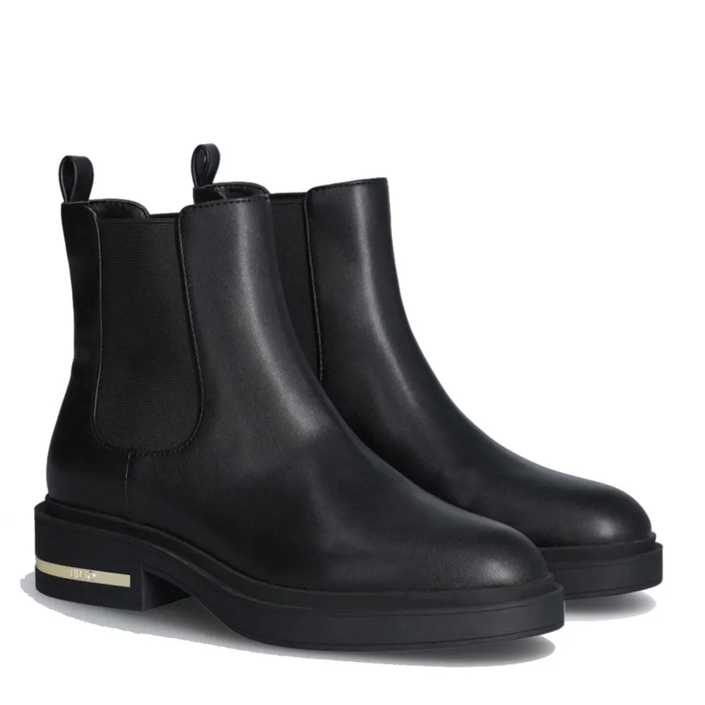 Scarpe Donna LIU JO Gabrielle 27 Stivaletti Beatles colore Nero