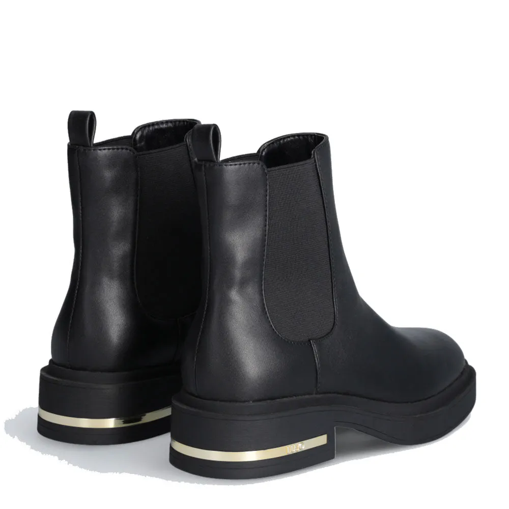 Scarpe Donna LIU JO Gabrielle 27 Stivaletti Beatles colore Nero