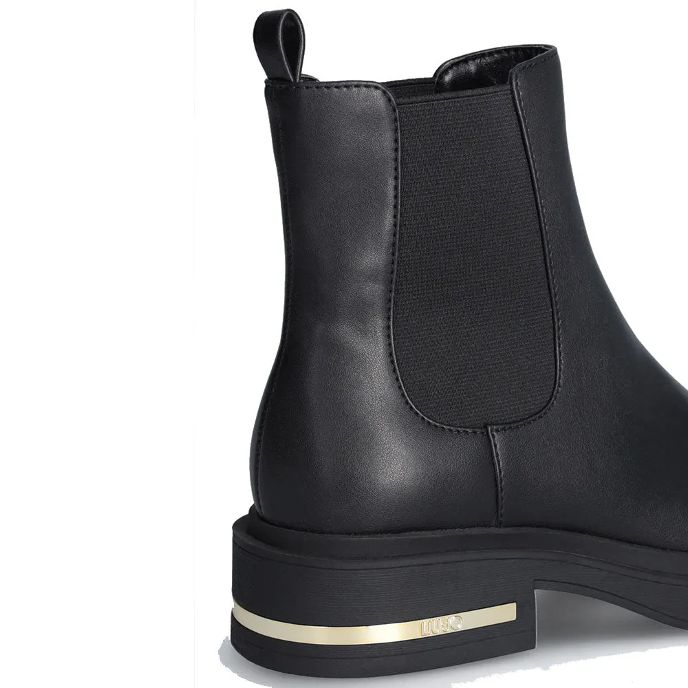 Scarpe Donna LIU JO Gabrielle 27 Stivaletti Beatles colore Nero