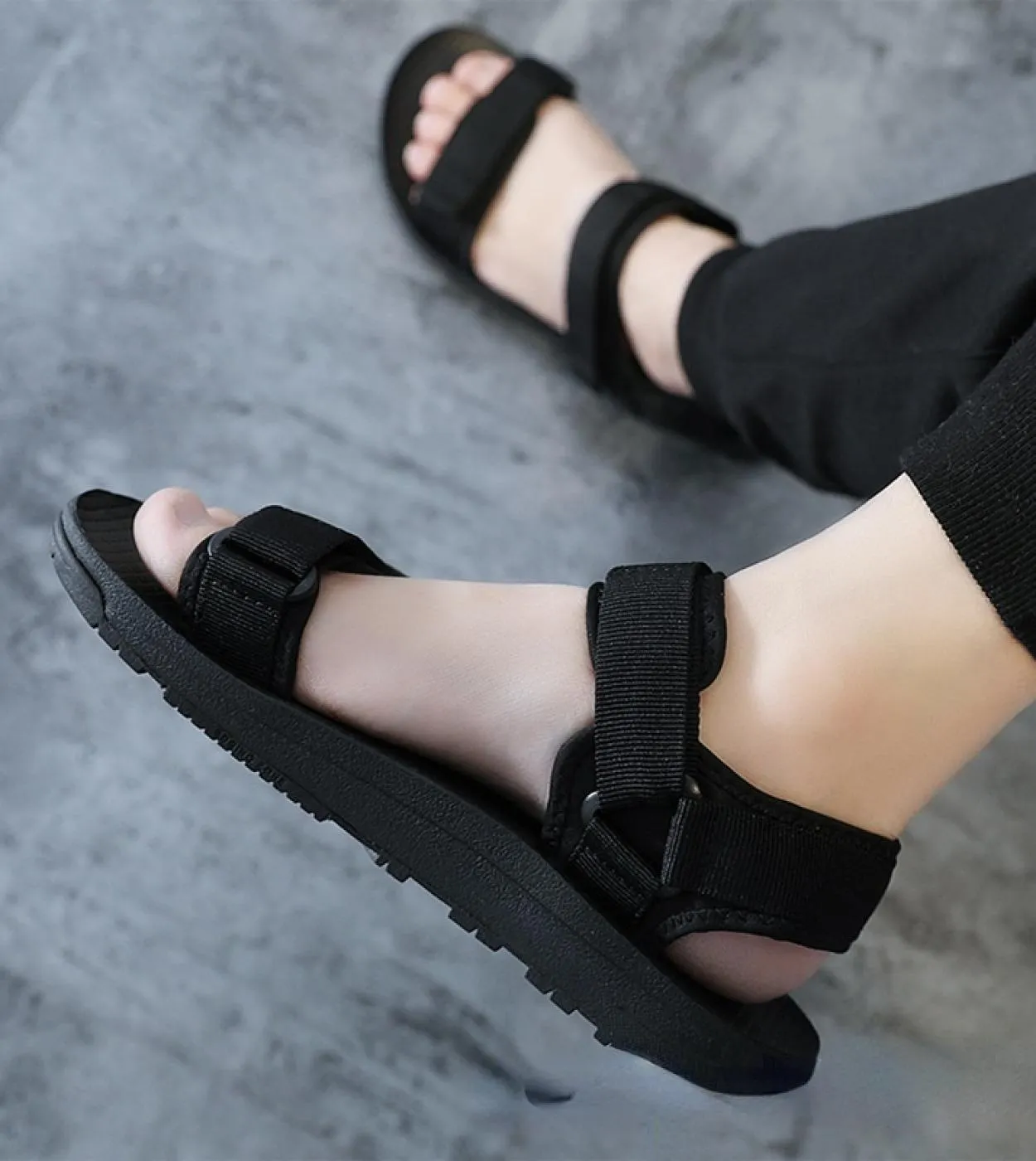 Scarpe estive da uomo per il tempo libero sandali da vacanza al mare 2022 nuovo stile suola in gomma moda allaperto comodo sand