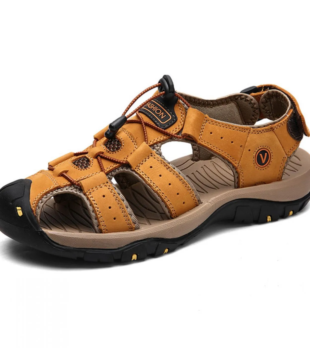 Scarpe estive in pelle super Sandali moda uomo Sandali da uomo lucidati del sud Sandali da uomo