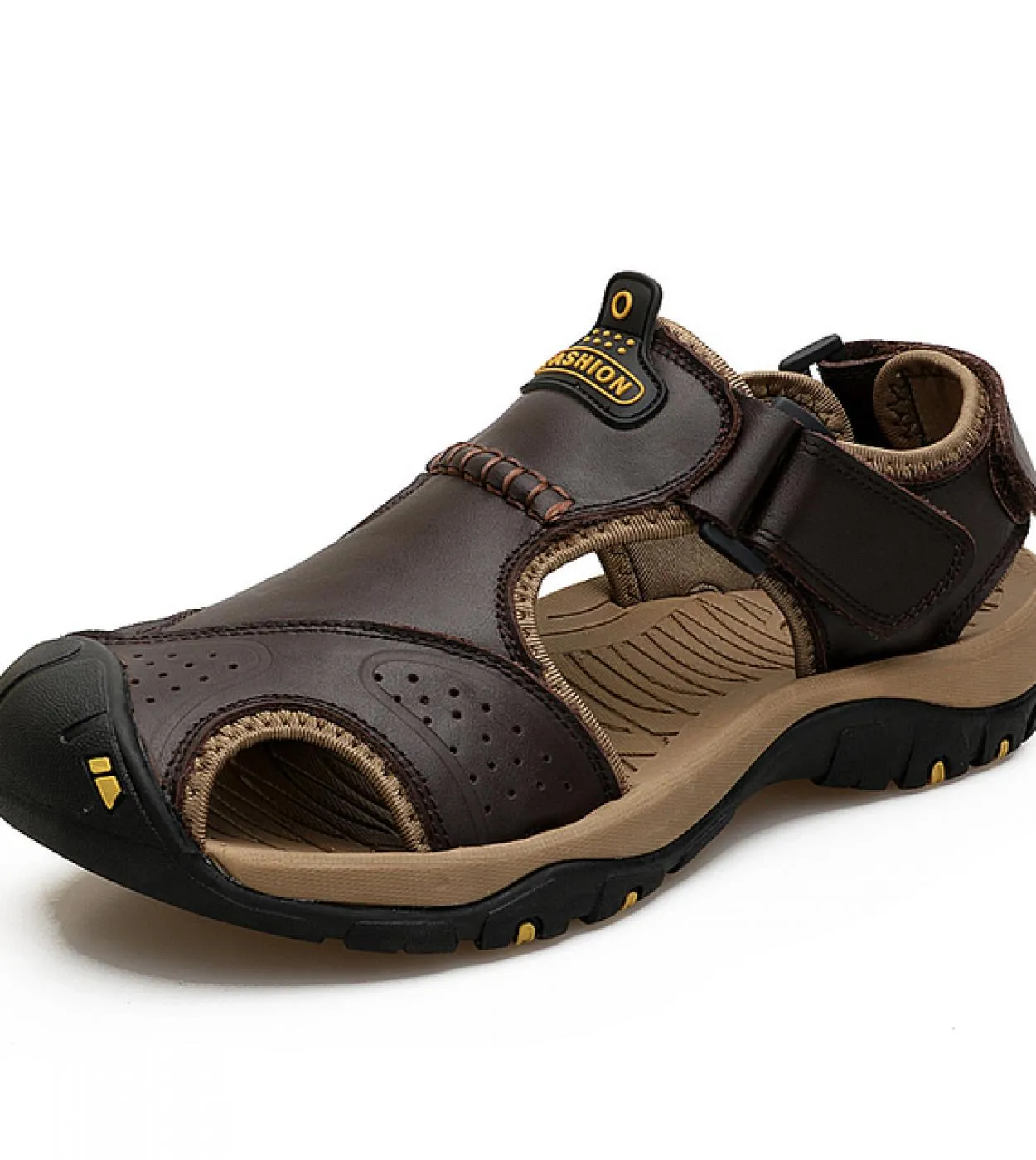 Scarpe estive in pelle super Sandali moda uomo Sandali da uomo lucidati del sud Sandali da uomo