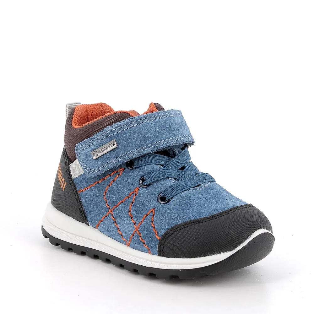 Scarpe gore-tex da bambino jeans-marrone            