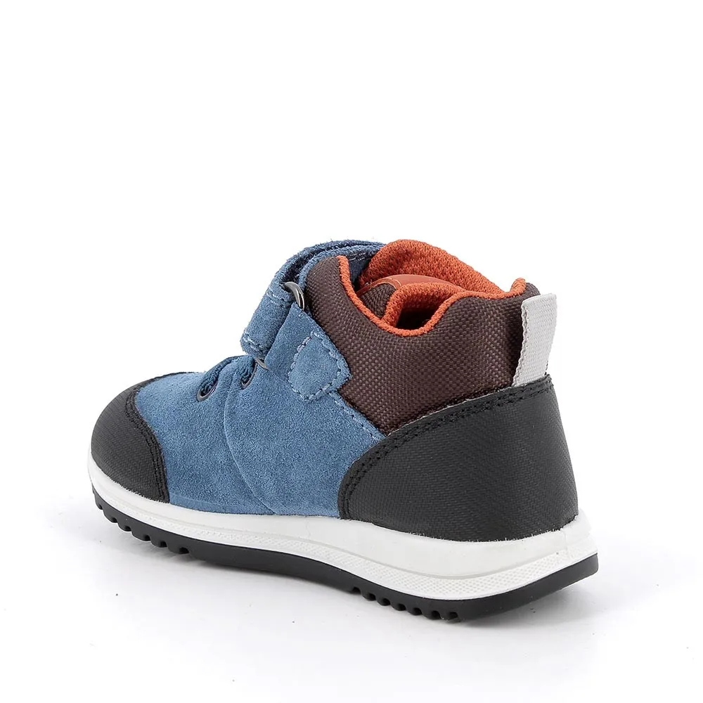 Scarpe gore-tex da bambino jeans-marrone            