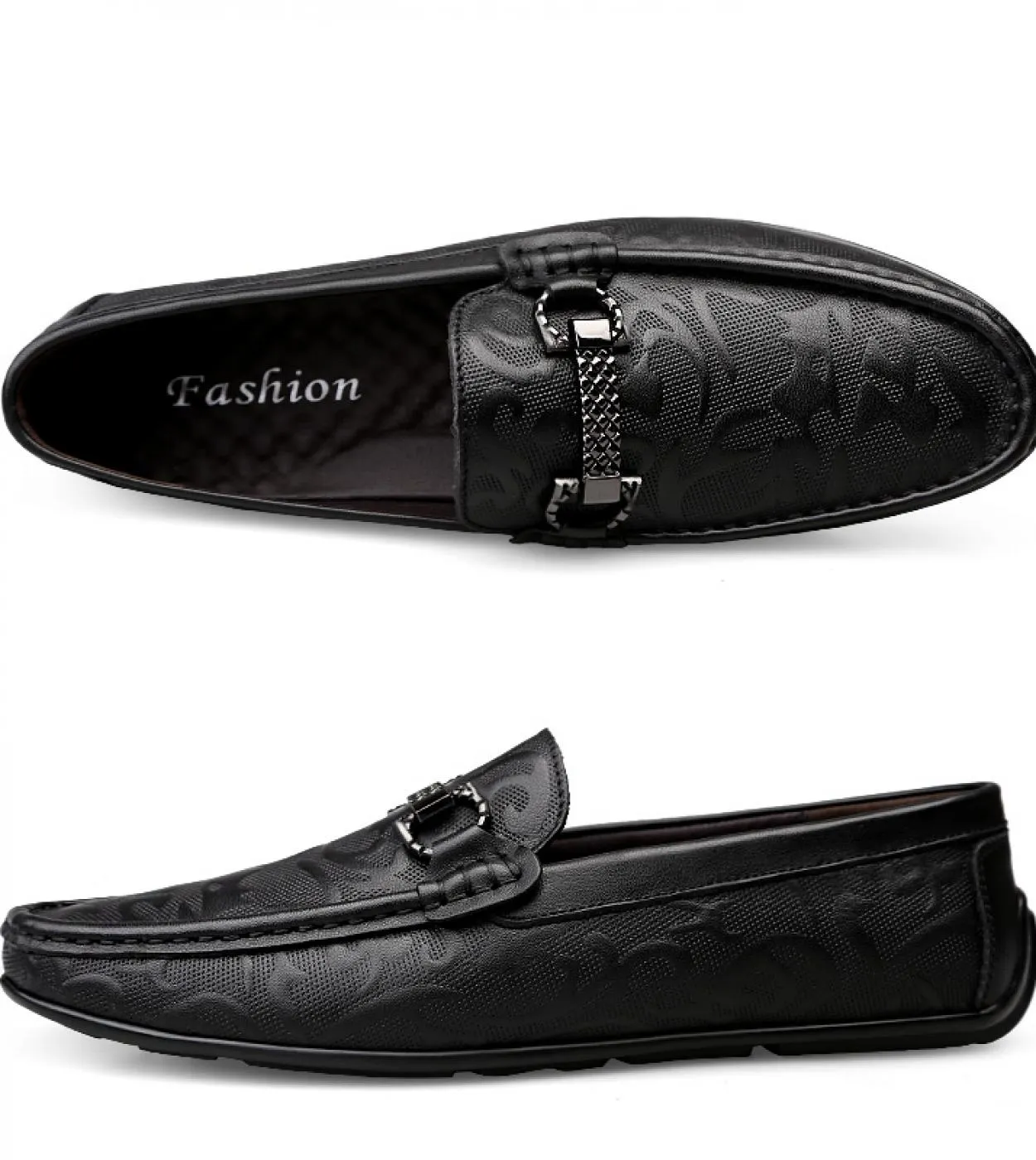 Scarpe in vera pelle di alta qualità Mocassini da uomo Morbidi e comodi Scarpe da lavoro da uomo Scarpe casual piatte Uomo di ma