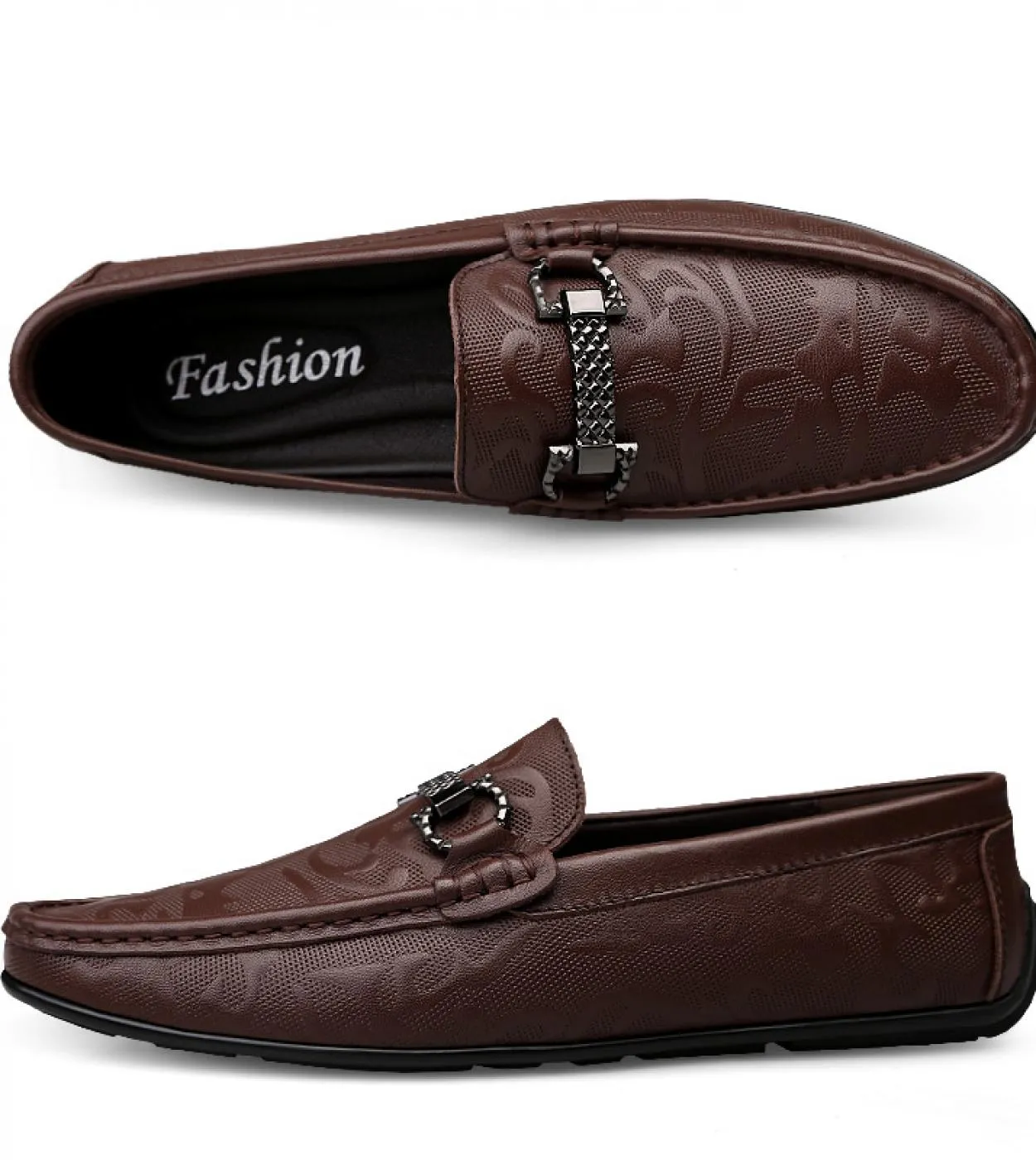 Scarpe in vera pelle di alta qualità Mocassini da uomo Morbidi e comodi Scarpe da lavoro da uomo Scarpe casual piatte Uomo di ma