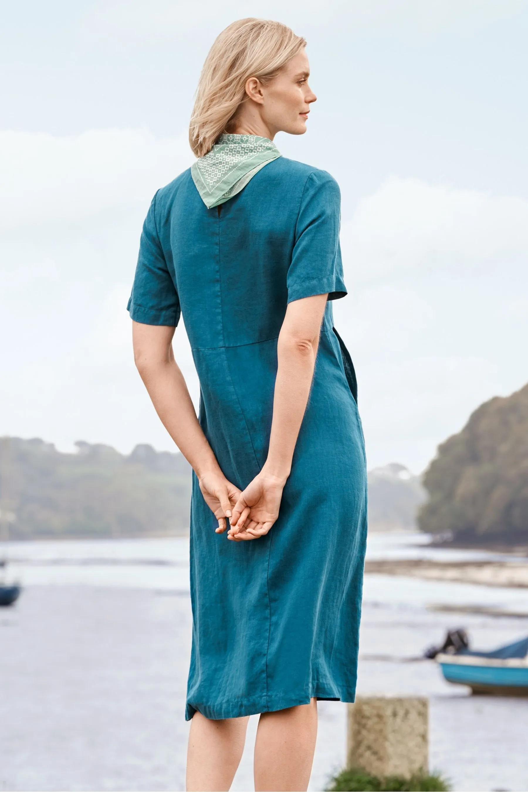 Seasalt Cornwall - Abito con onde erboso