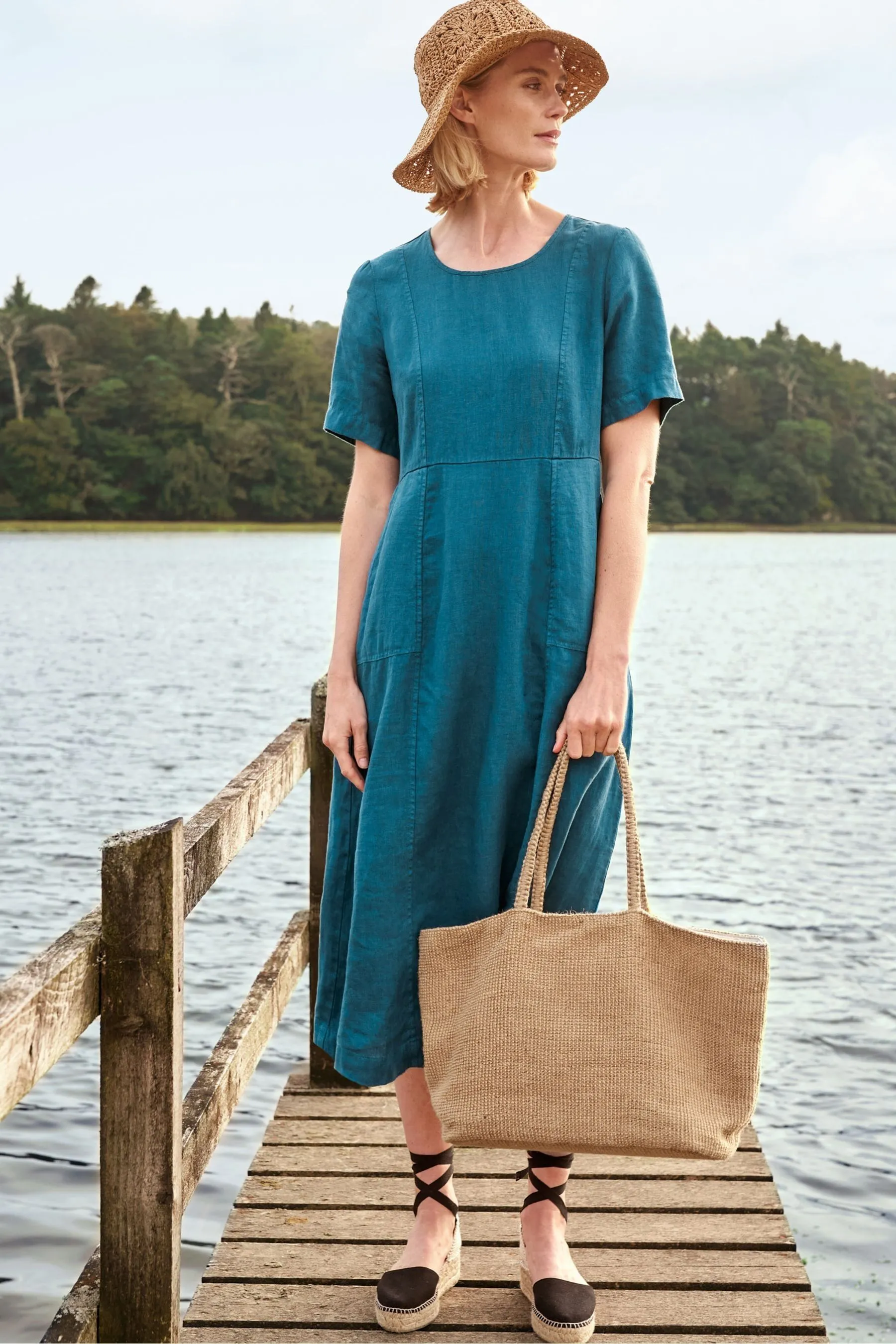 Seasalt Cornwall - Abito con onde erboso