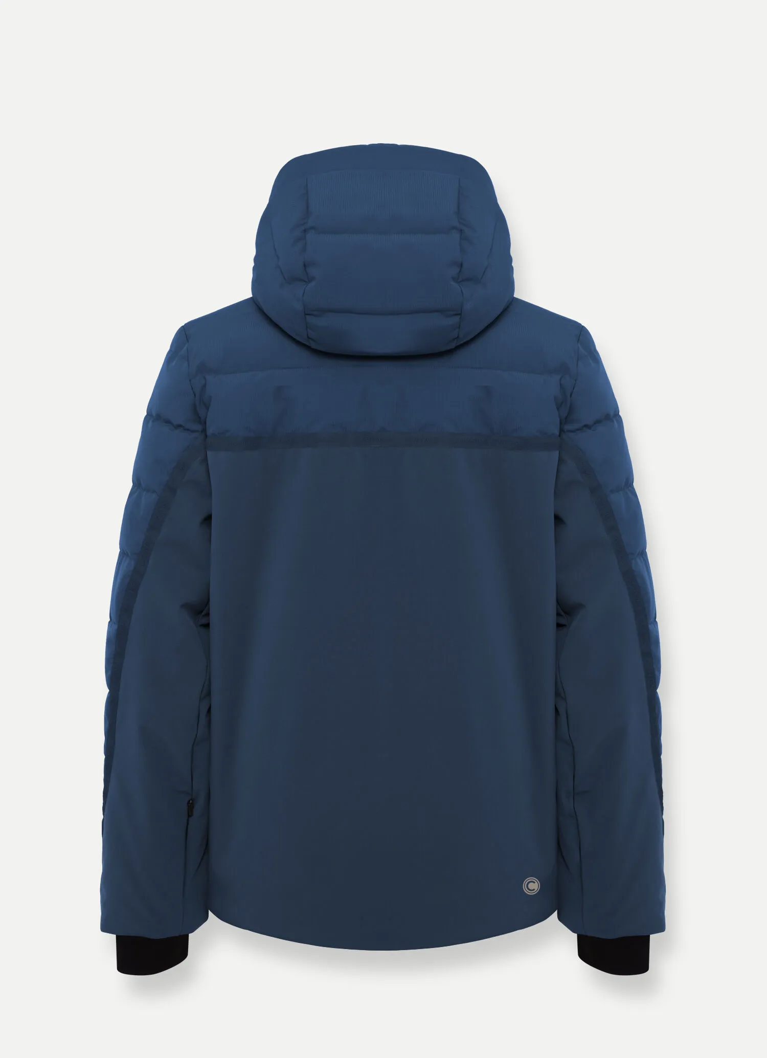 Ski jacket with double padding