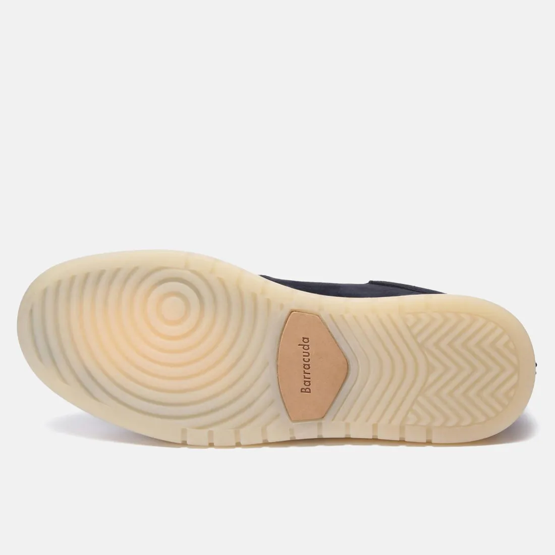 Sneaker Barracuda Guga vintage navy in camoscio sfoderato