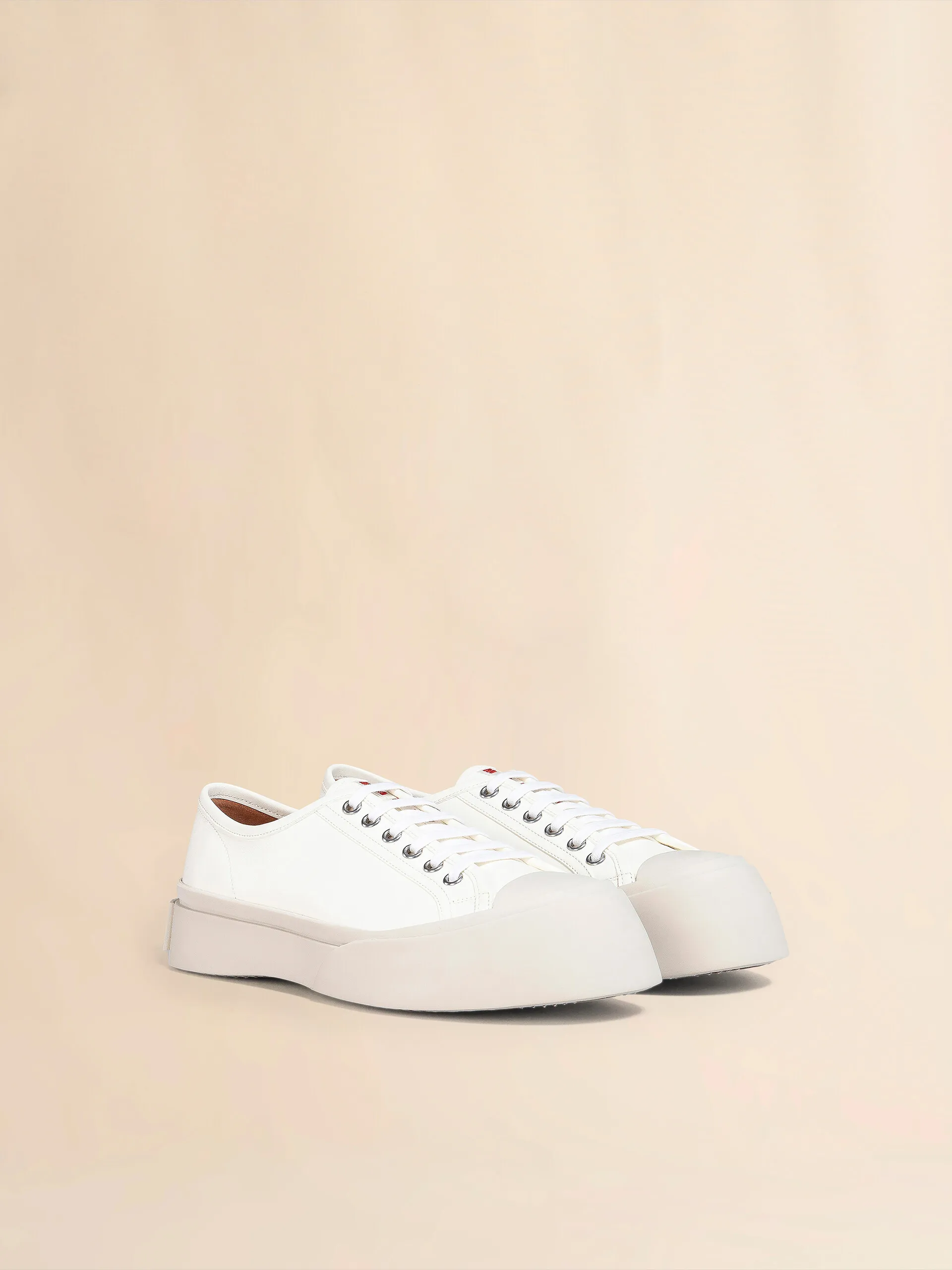 Sneaker Pablo in nappa bianca
