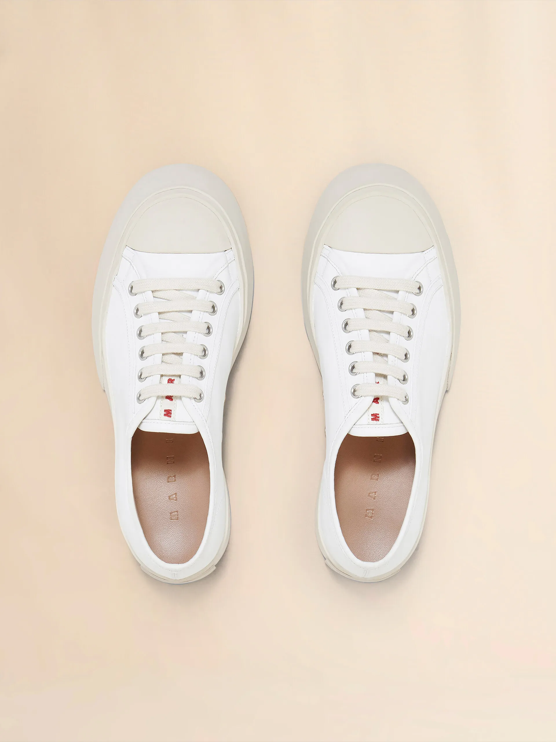 Sneaker Pablo in nappa bianca