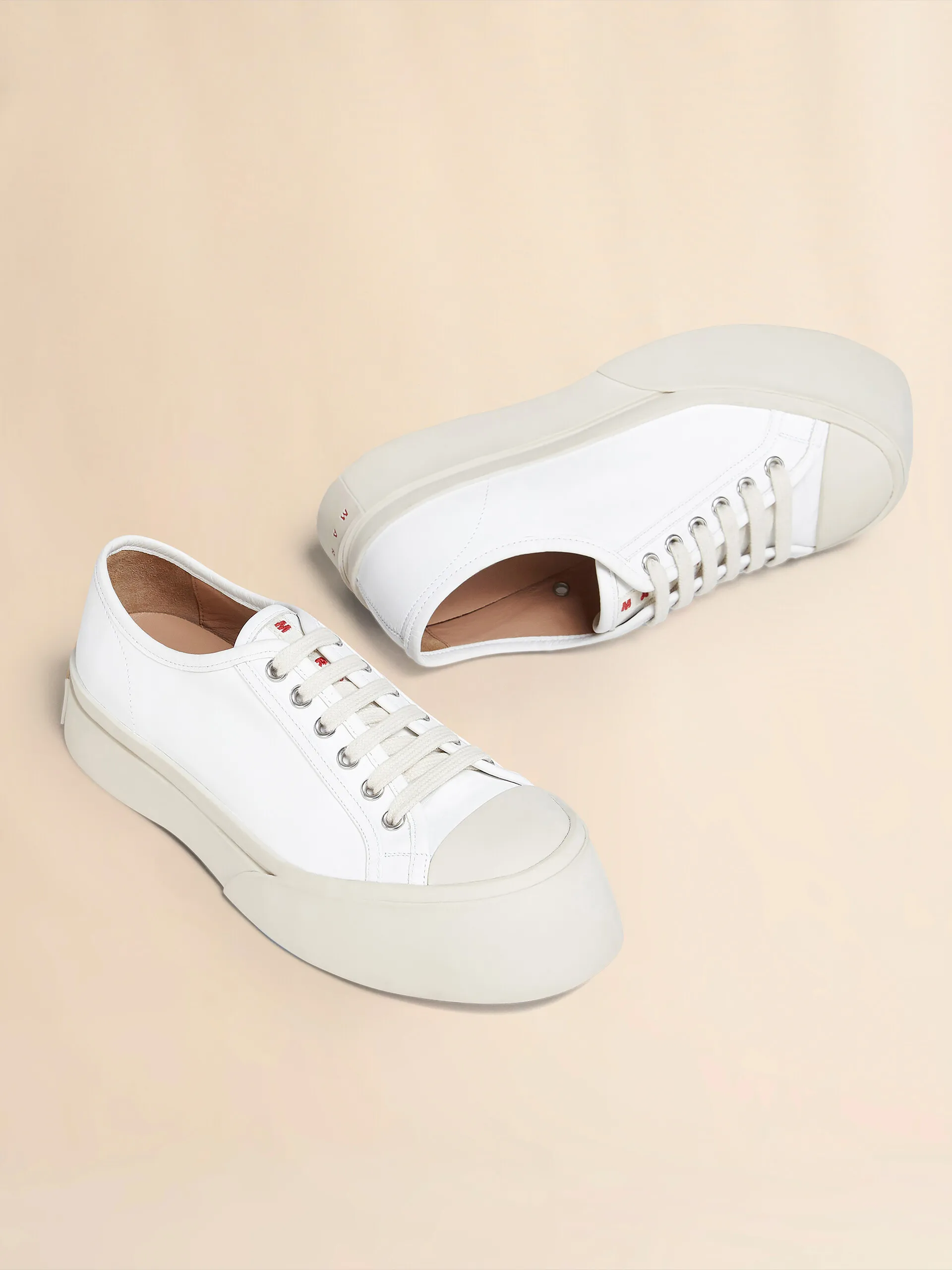 Sneaker Pablo in nappa bianca