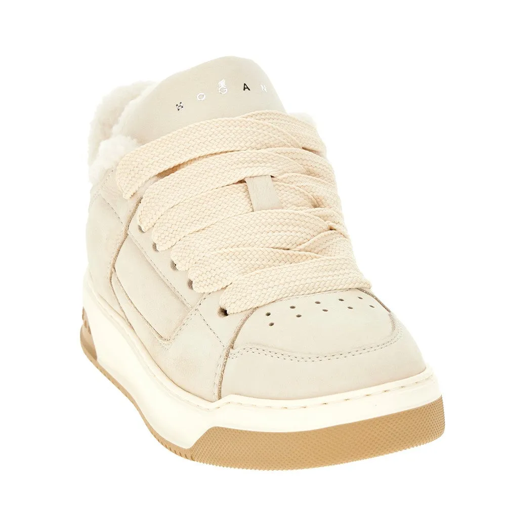 Sneakers 'Chamallow' con interno in montone