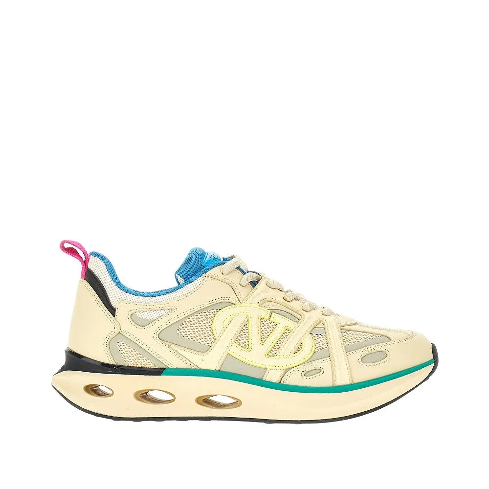 Sneakers 'Vlogo Easyjog' in mesh e pelle