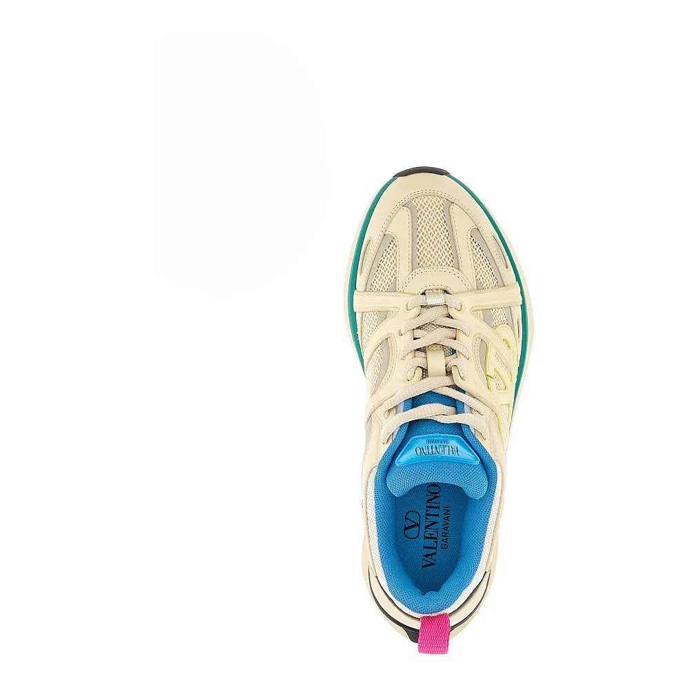 Sneakers 'Vlogo Easyjog' in mesh e pelle
