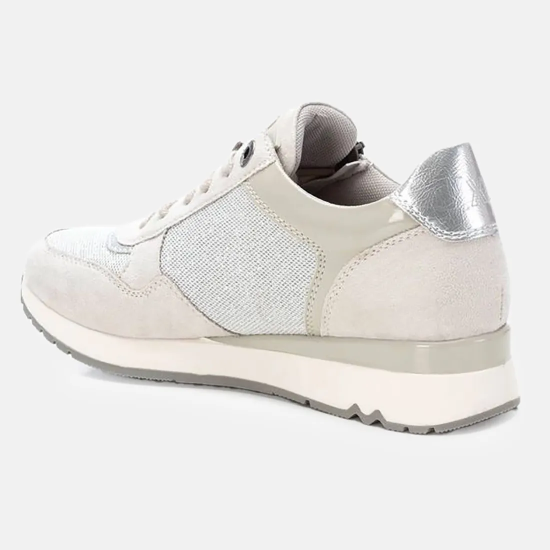Sneakers Xti da donna color ghiacchio con zip