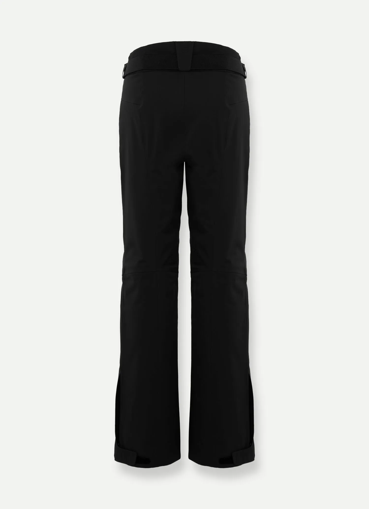 Solid-colour padded ski trousers