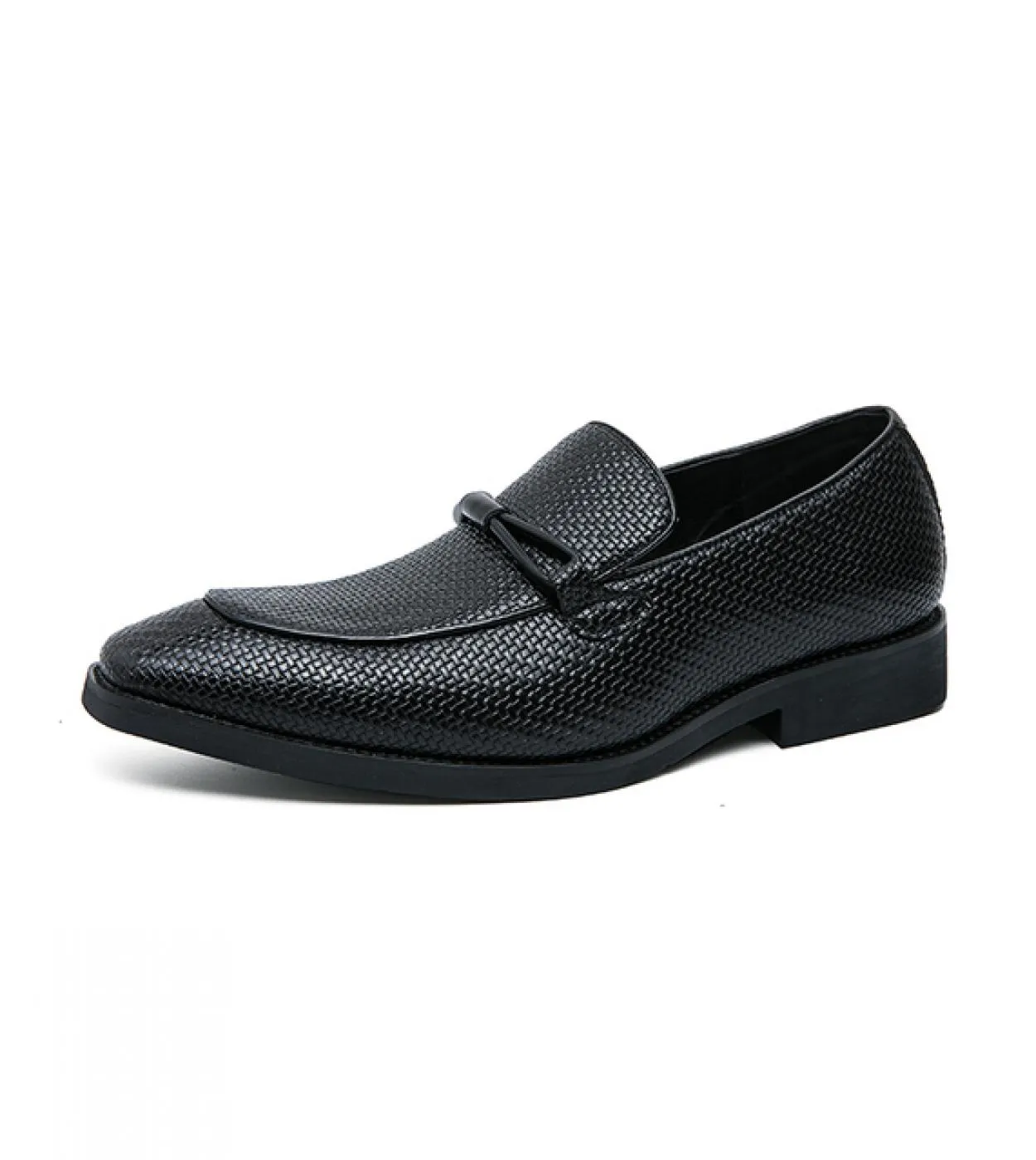Spring New Luxury Brand Mocassini con punta a punta Scarpe casual da uomo Slip On Scarpe eleganti in pelle Taglia 38 48 Guida co