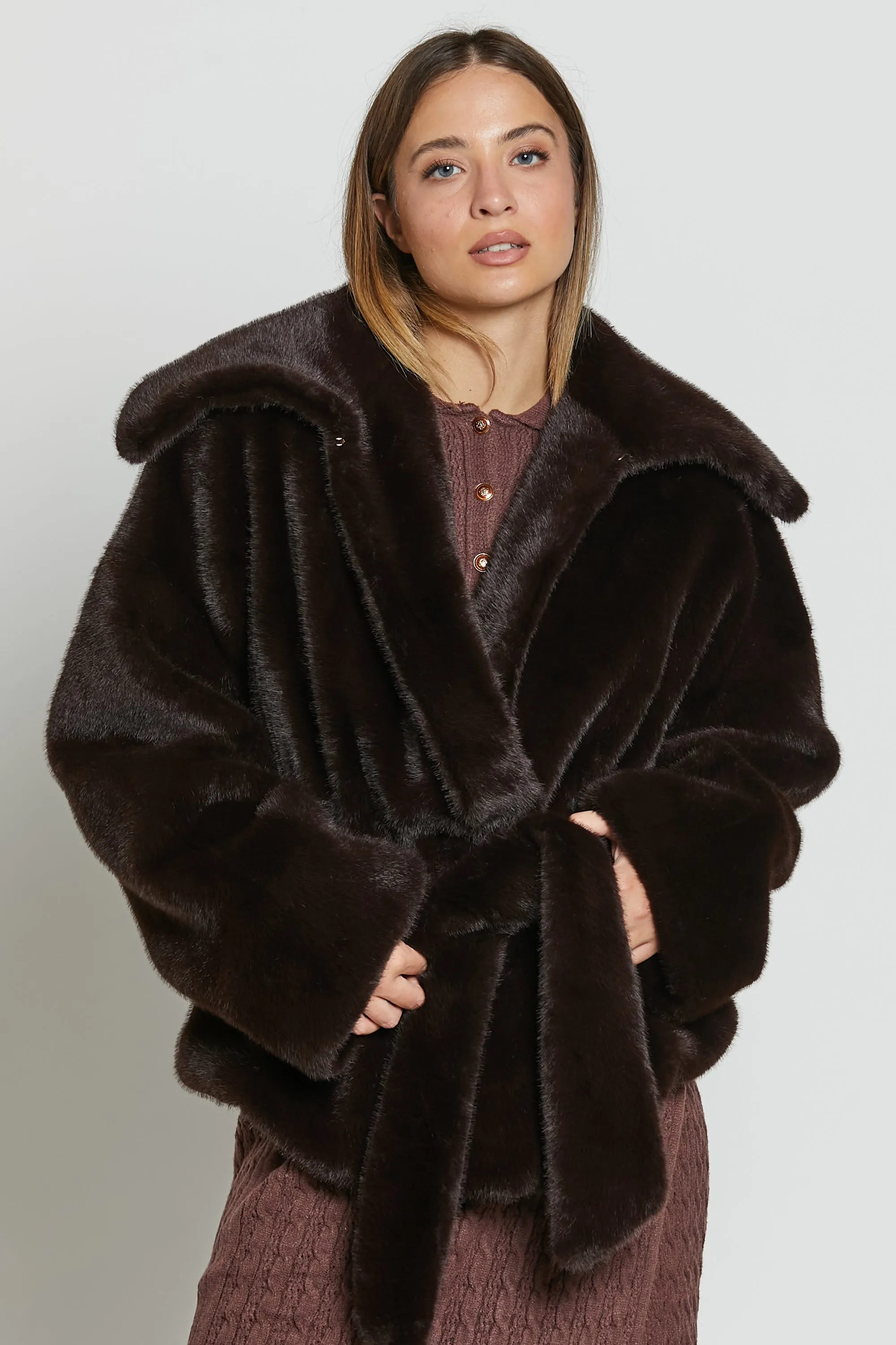 St Moritz Eco Fur Moro-