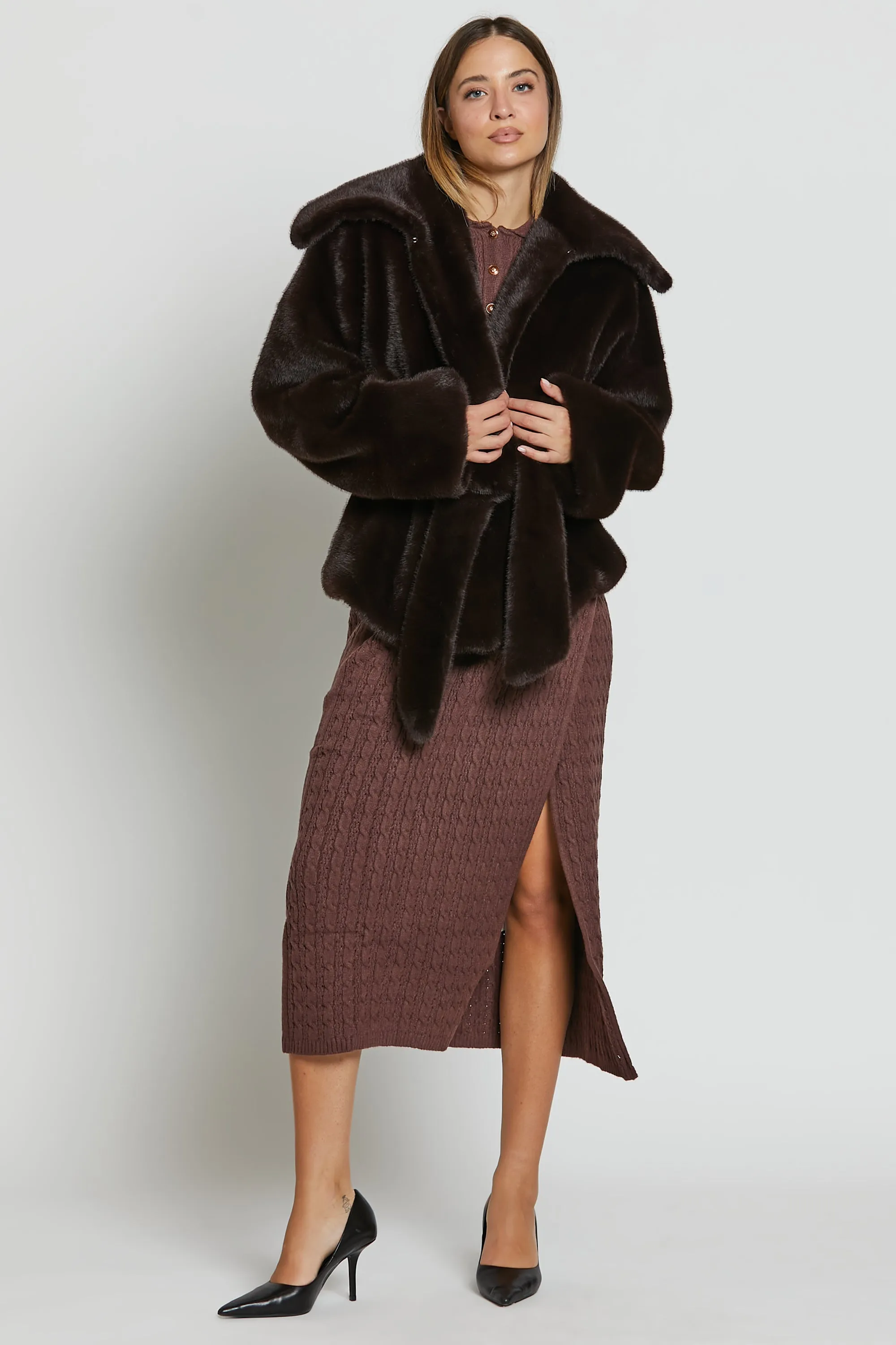 St Moritz Eco Fur Moro-