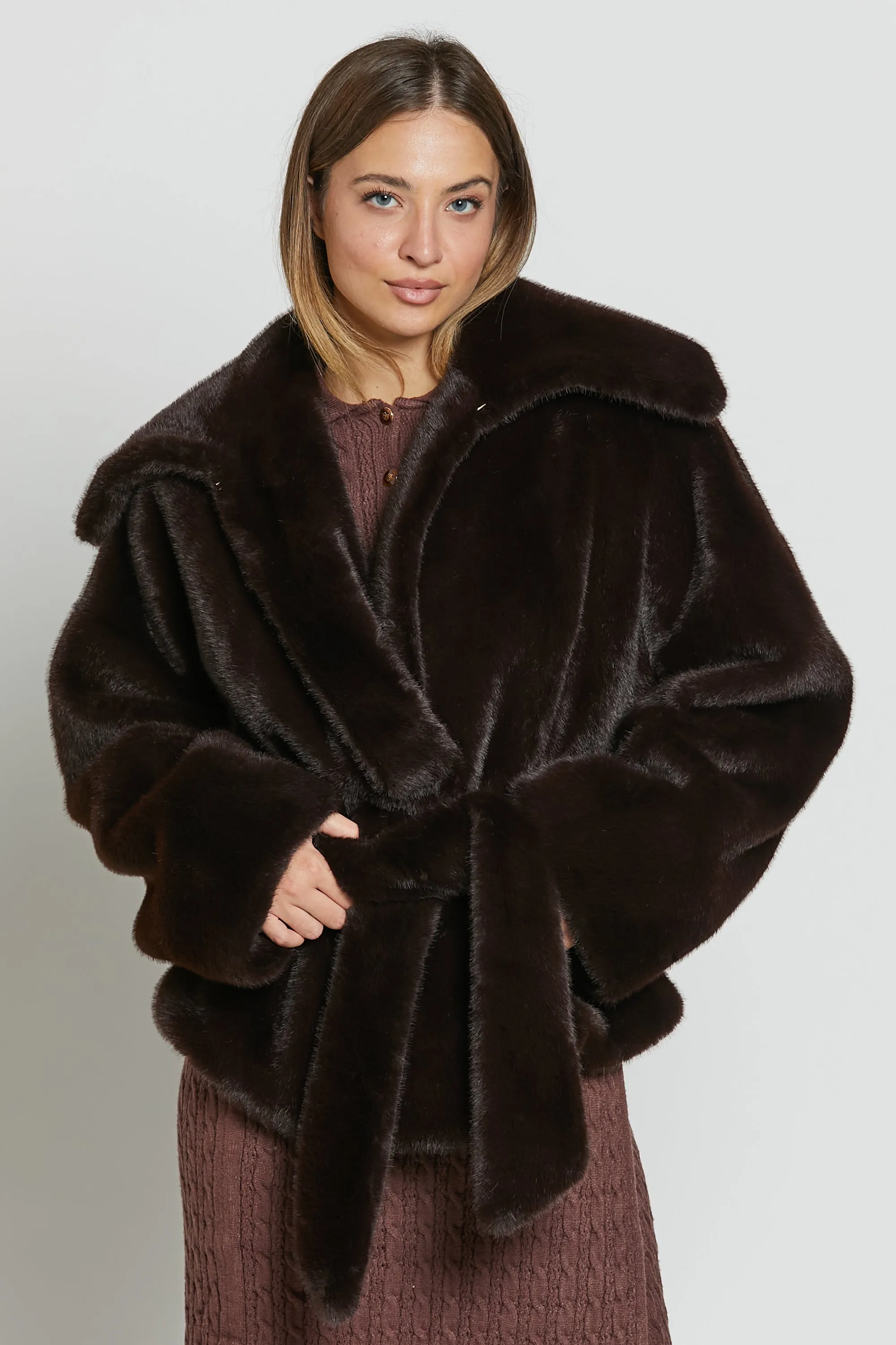 St Moritz Eco Fur Moro-