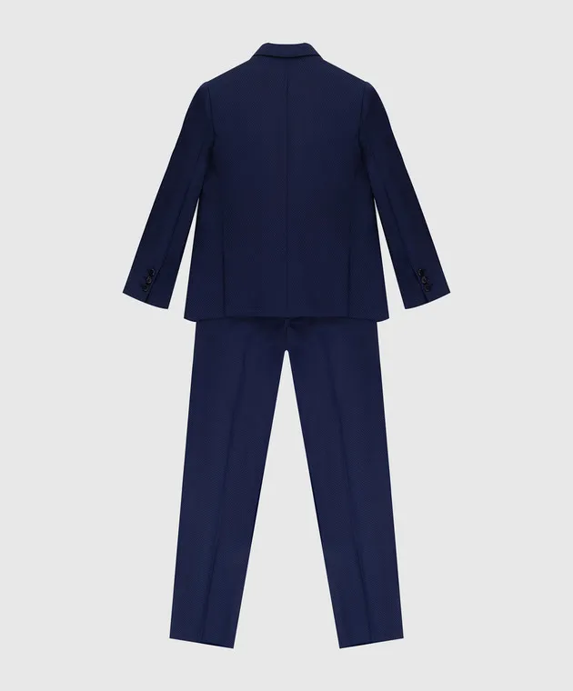 Stefano Ricci Abito in lana fantasia per bambini Y1SF371950W904