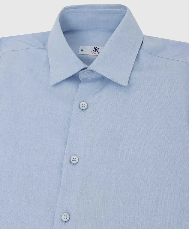 Stefano Ricci Maglietta blu per bambini YC002317LJ1613