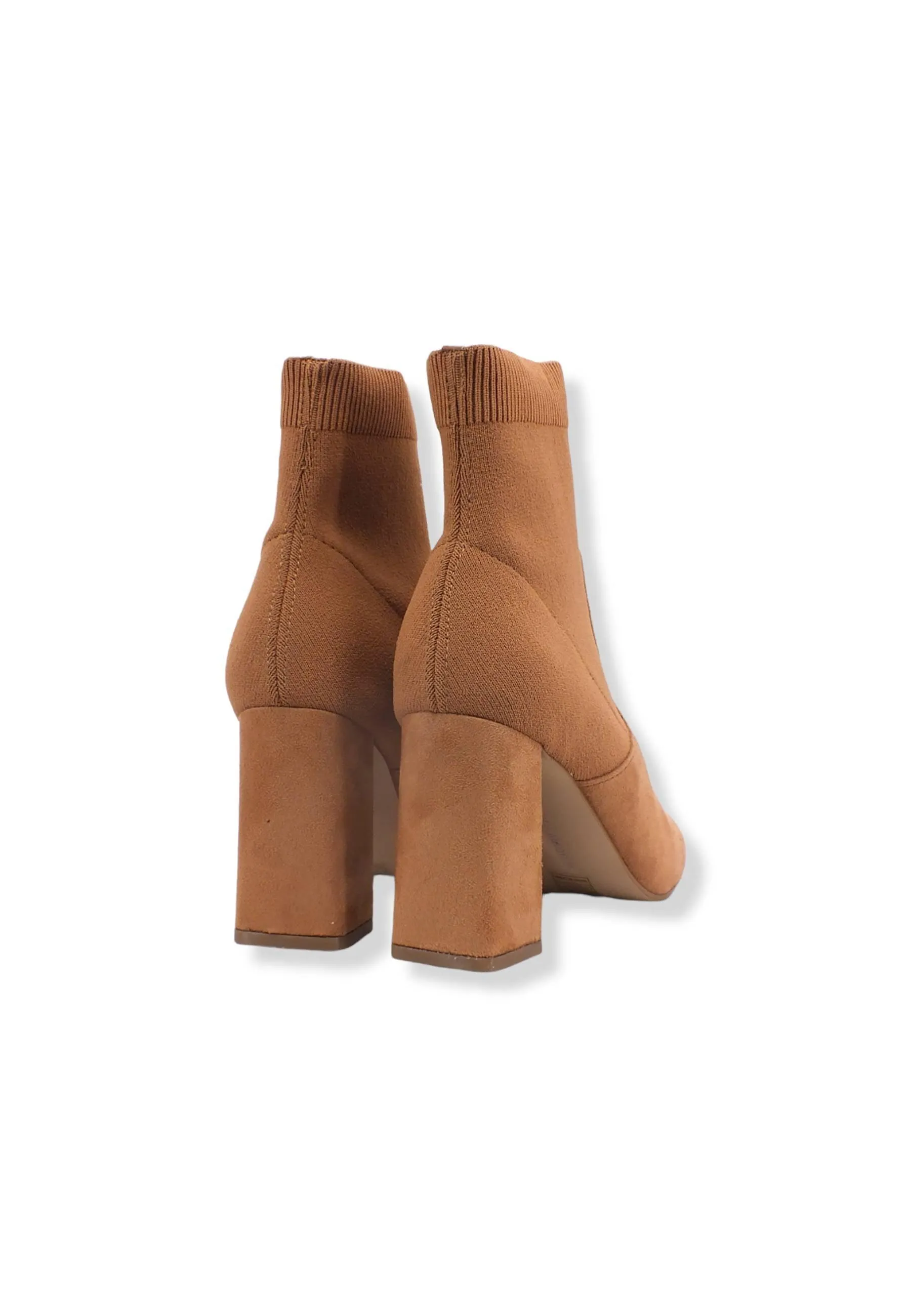 STEVE MADDEN Ramp Up Stivaletto Tacco Largo Donna Marrone Taupe RAMP05S1