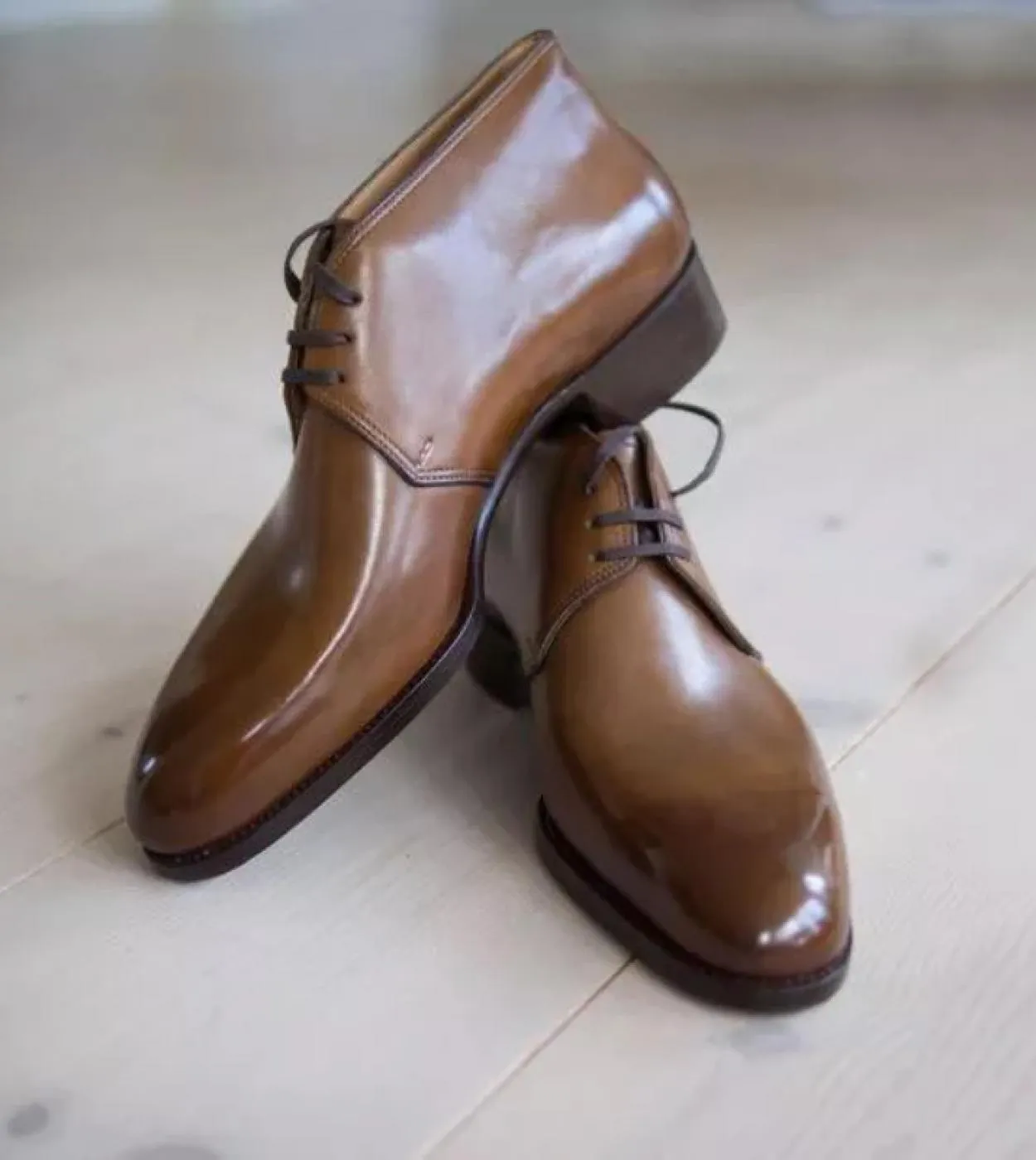 Stivaletti da uomo con lacci marroni Stivaletti da uomo con punta quadrata per uomo con spedizione gratuita Botas De Trabajo Hom