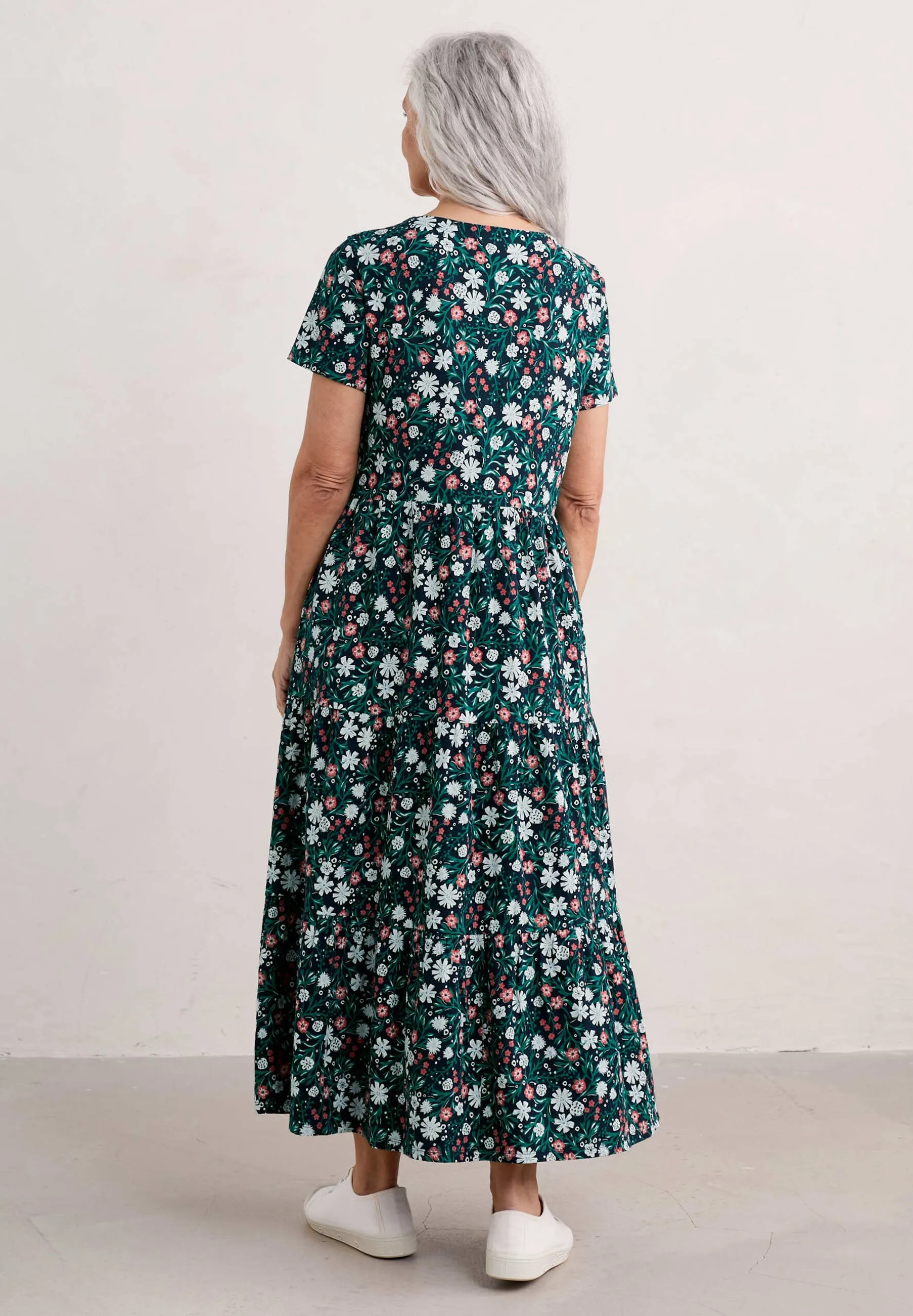 STROKES SHORT SLEEVE - Vestito di maglina