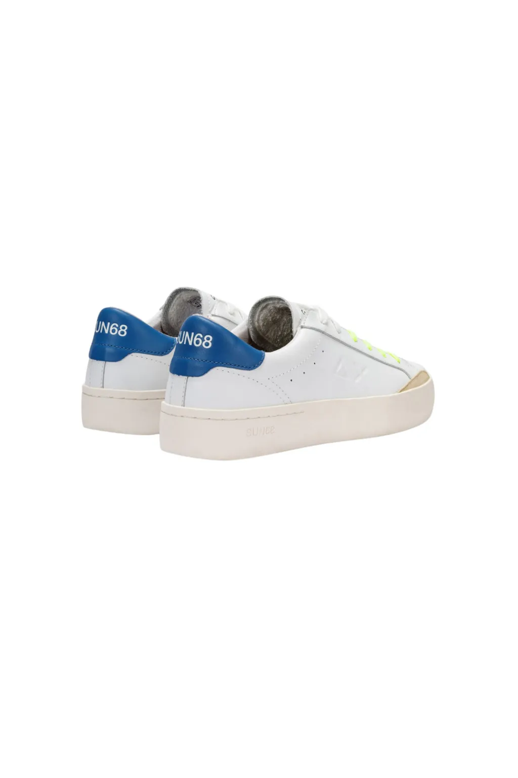 SUN 68 SCARPE STREET PELLE BIANCO/AVIO 34140