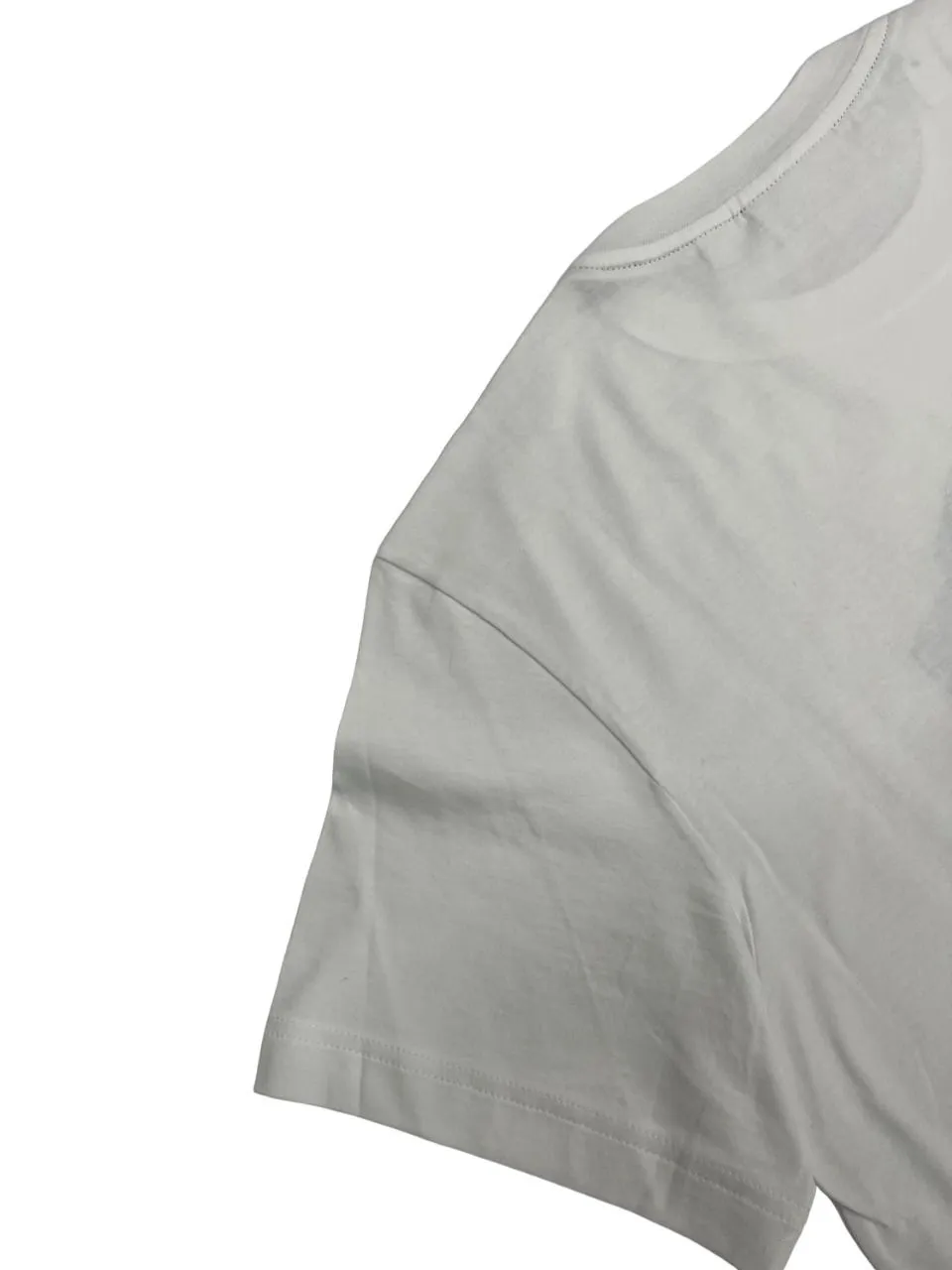T-SHIRT BIANCA IN COTONE