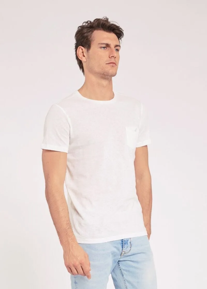 T-shirt con taschino