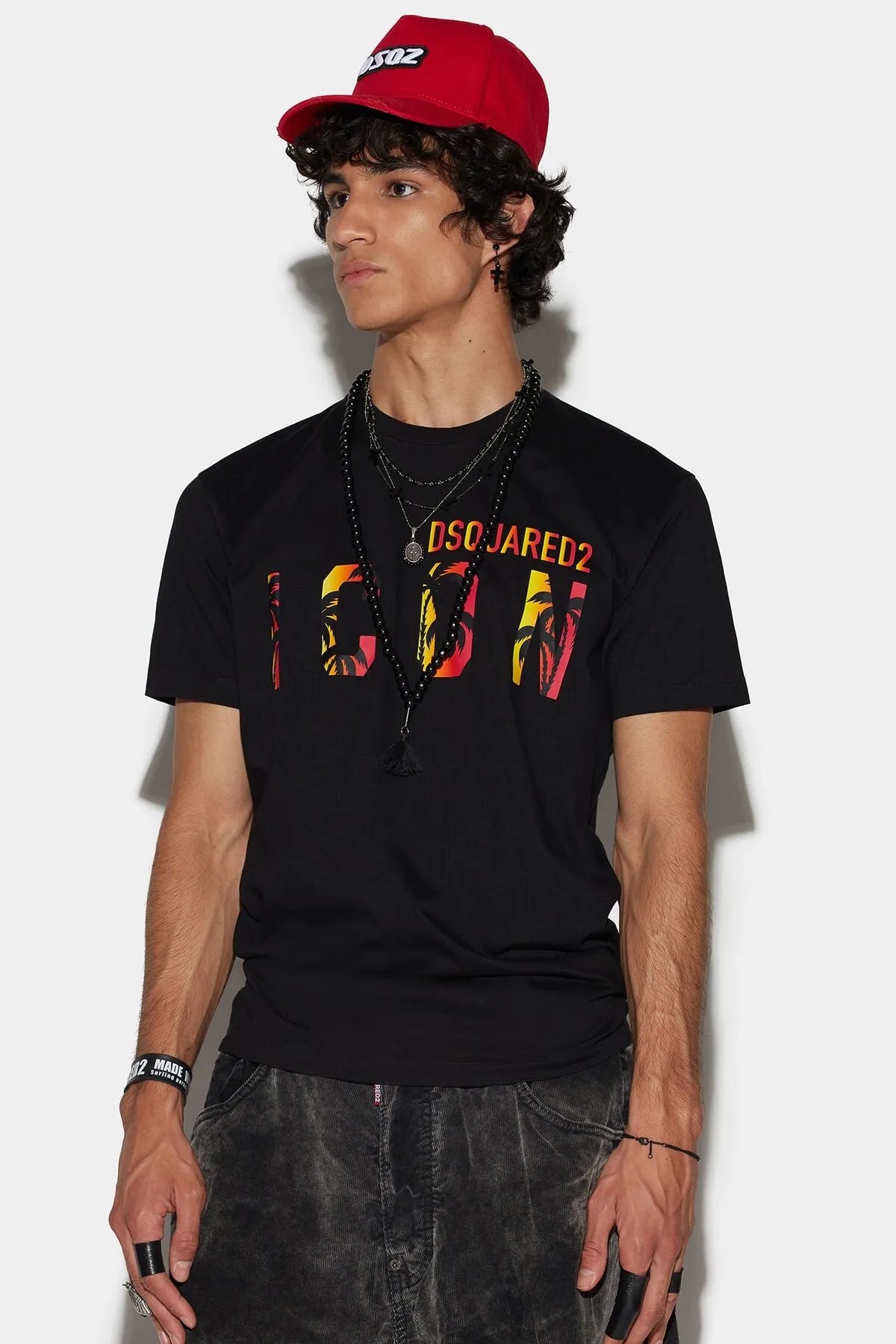 T-SHIRT DSQUARED2 ICON SUNSET COOL