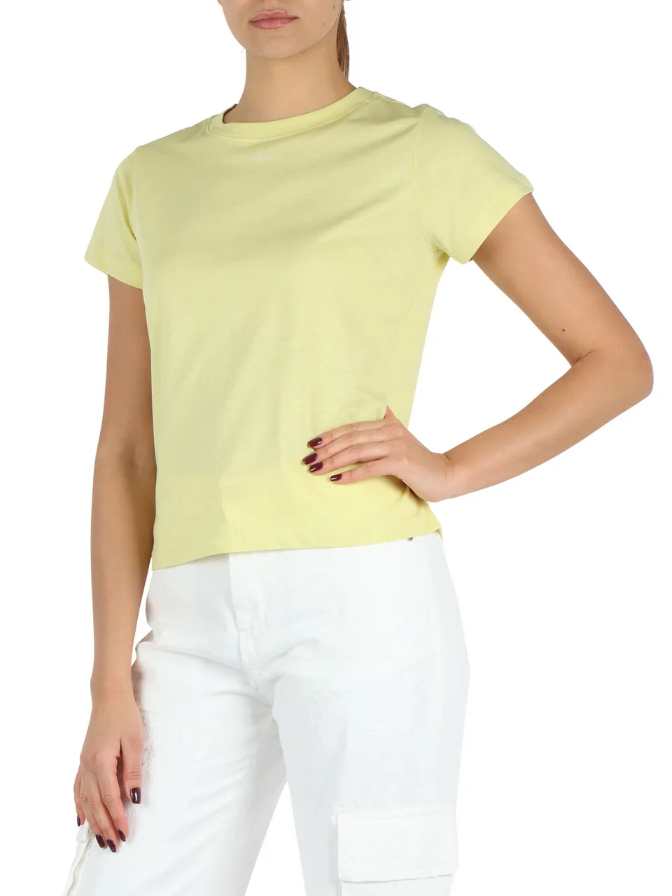 T-shirt in cotone BASICO con scritta logo
