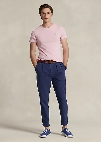 T-SHIRT IN COTONE ROSA