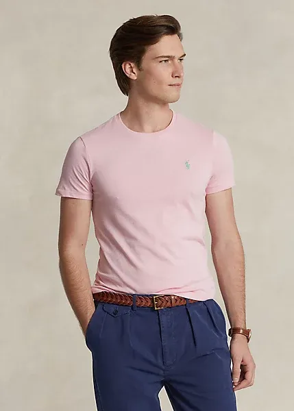 T-SHIRT IN COTONE ROSA