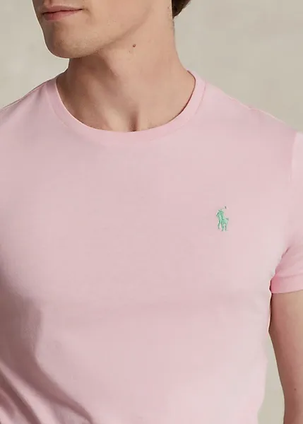 T-SHIRT IN COTONE ROSA