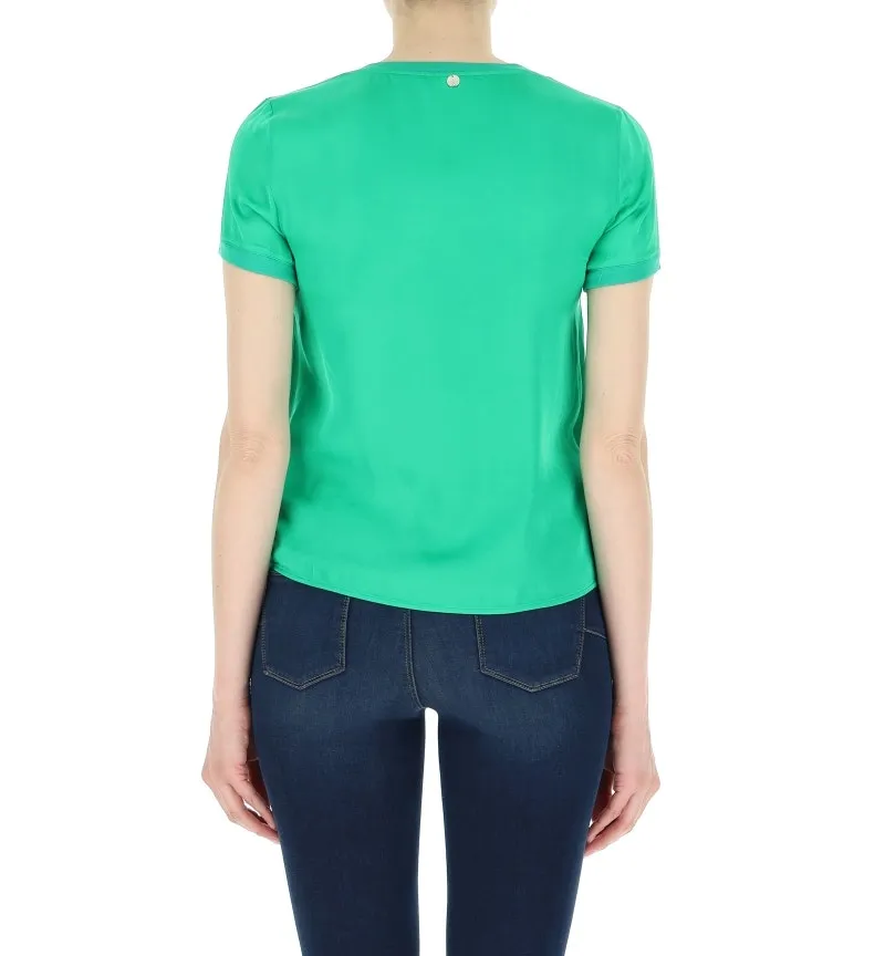 T-shirt in viscosa