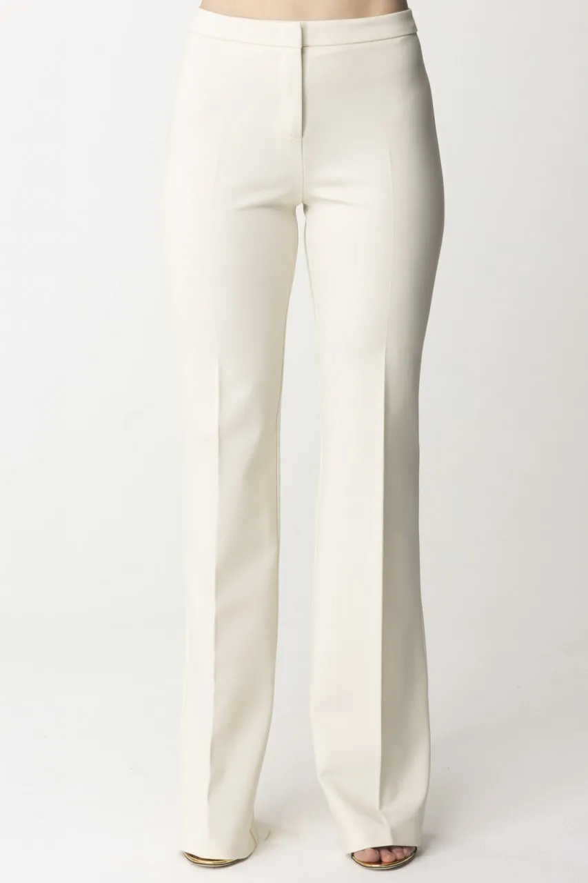 Tailleur giacca e pantalone ROSA FUMO BIANCO