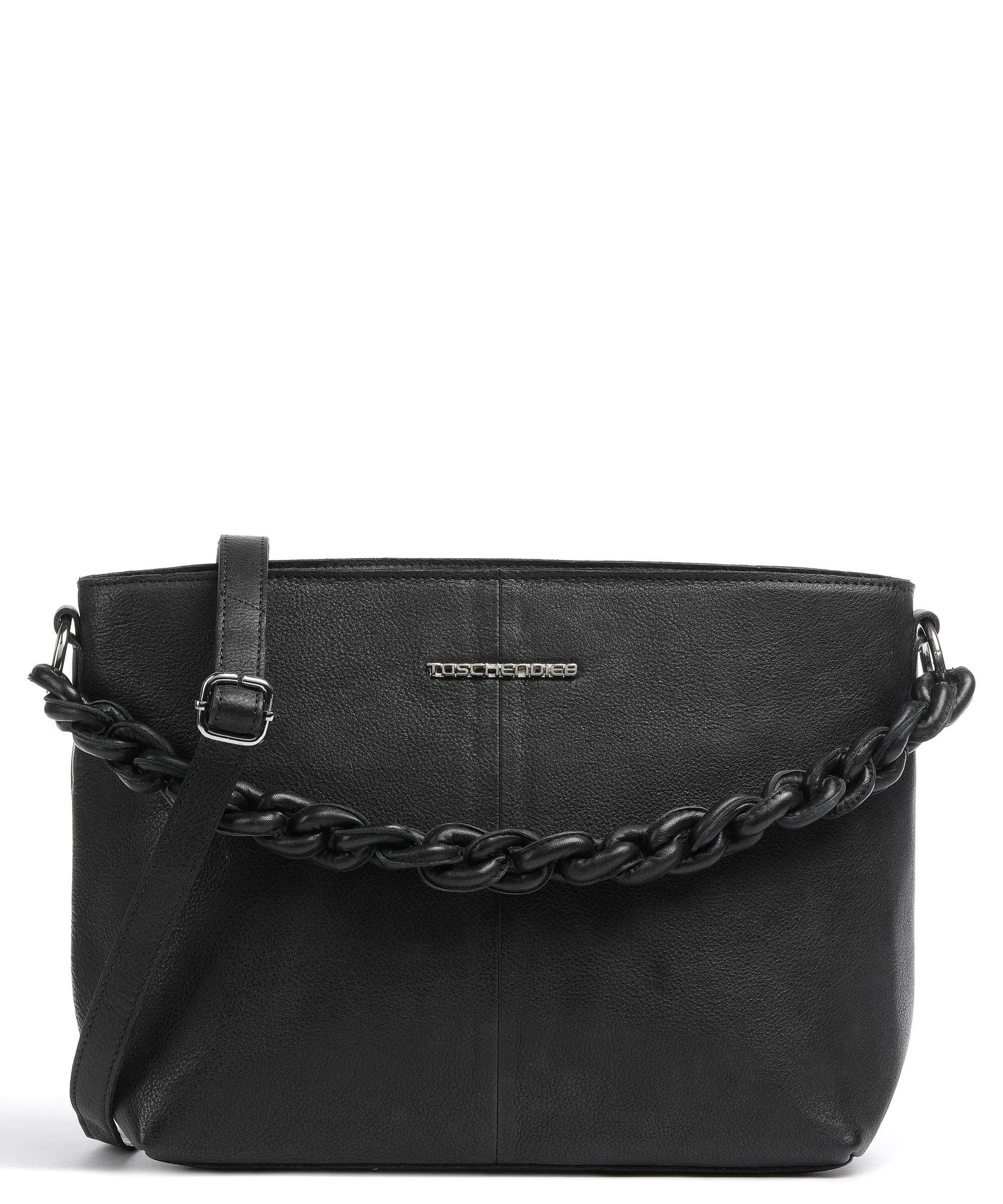  Taschendieb Wien Coburgbastei 1 Borsa a spalla pelle granulata nero  
