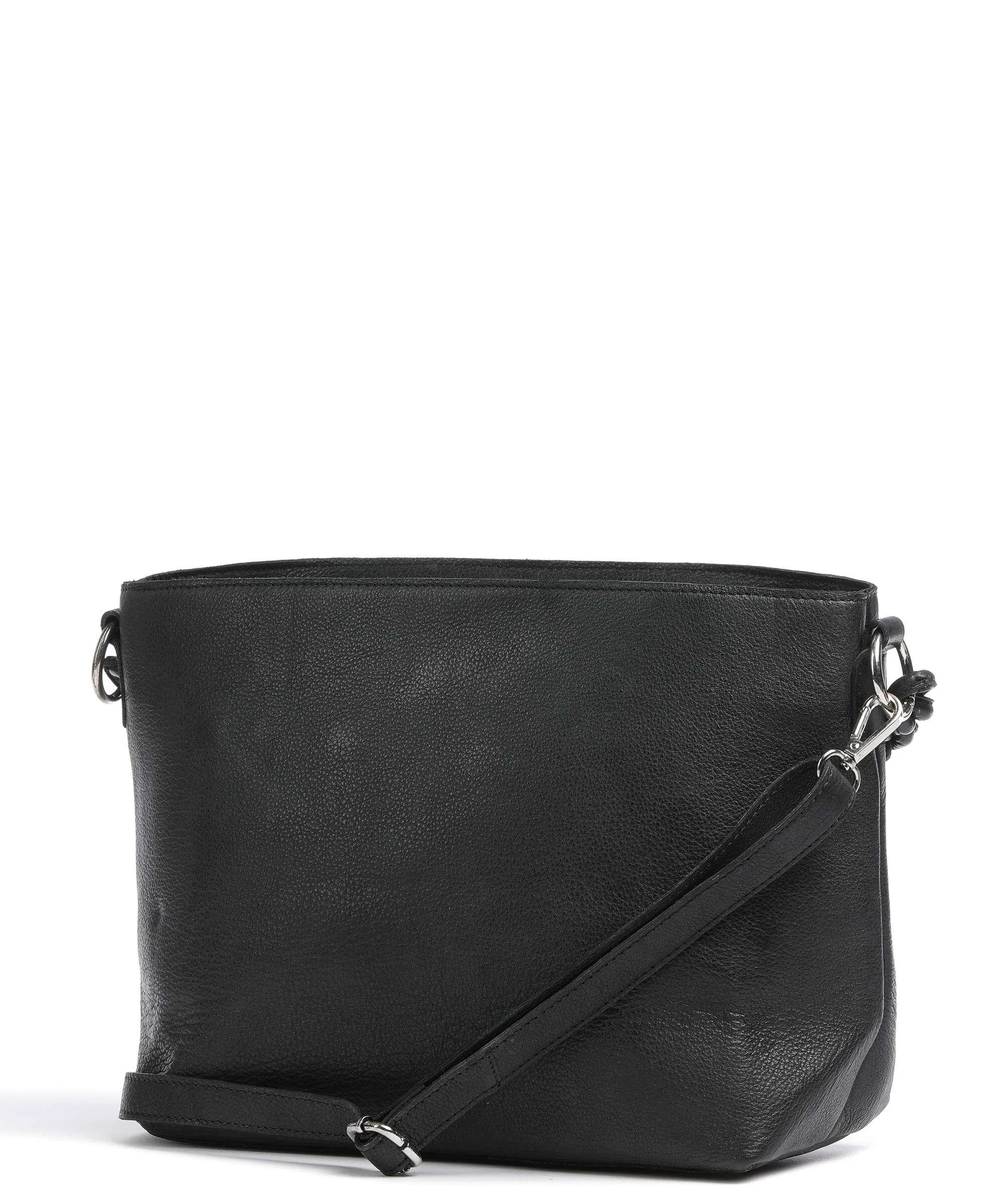  Taschendieb Wien Coburgbastei 1 Borsa a spalla pelle granulata nero  